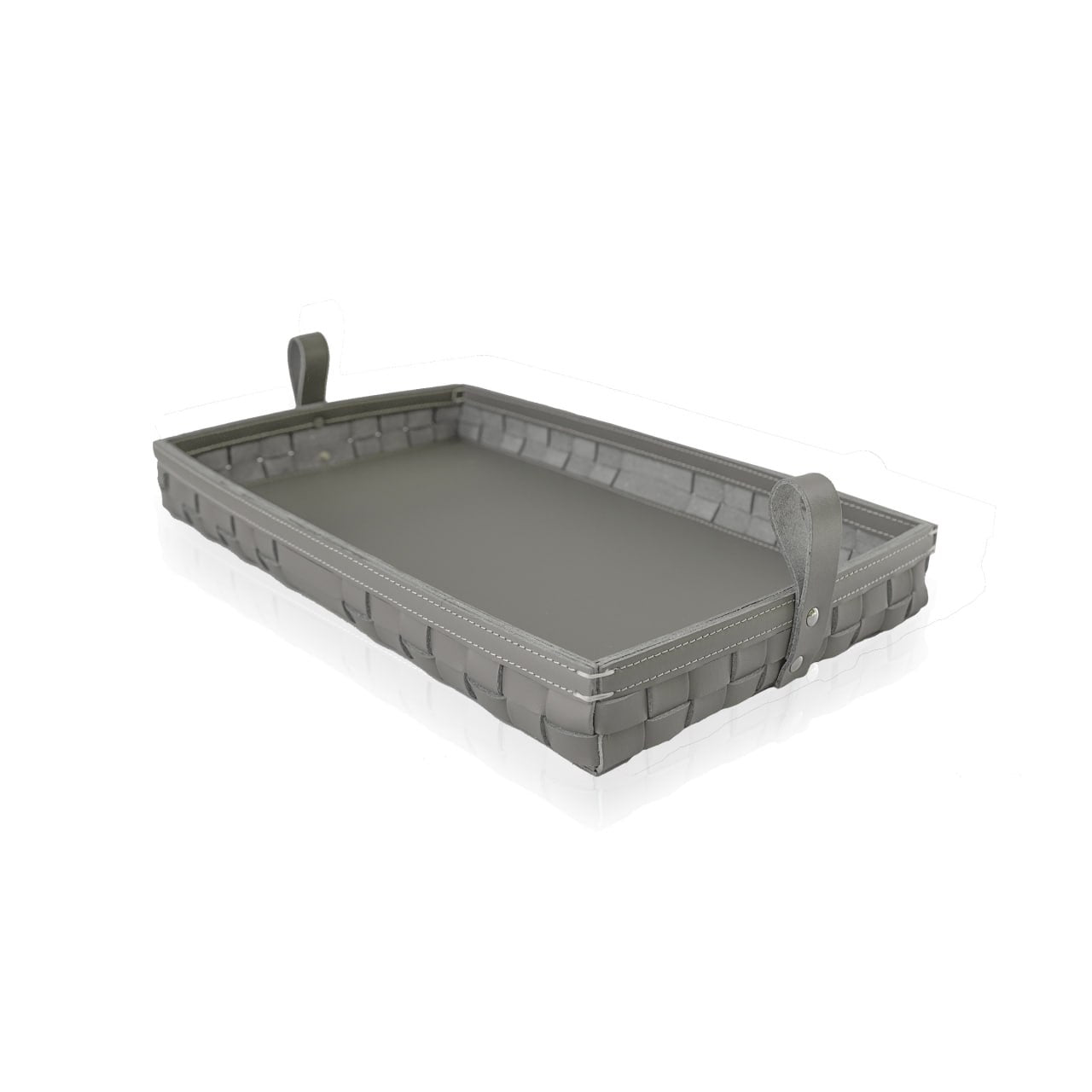 GREY KNITTING TRAY- RECTANGULAR DT201158B -  Trays - ebarza Furniture UAE | Shop Modern Furniture in Abu Dhabi & Dubai - مفروشات ايبازرا في الامارات | تسوق اثاث عصري وديكورات مميزة في دبي وابوظبي