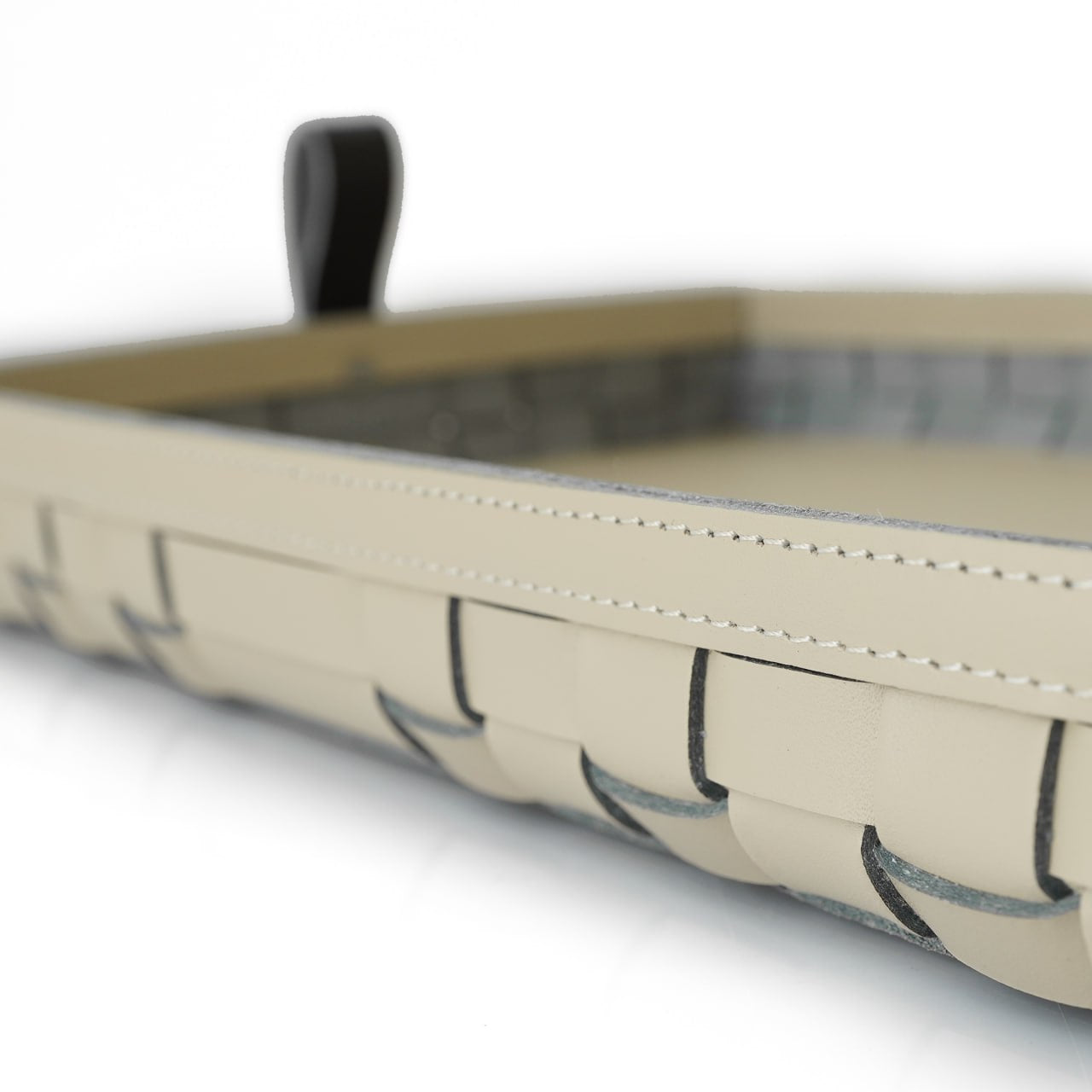 BEIGE KNITTING TRAY- RECTANGULAR DT201158A -  Trays - ebarza Furniture UAE | Shop Modern Furniture in Abu Dhabi & Dubai - مفروشات ايبازرا في الامارات | تسوق اثاث عصري وديكورات مميزة في دبي وابوظبي