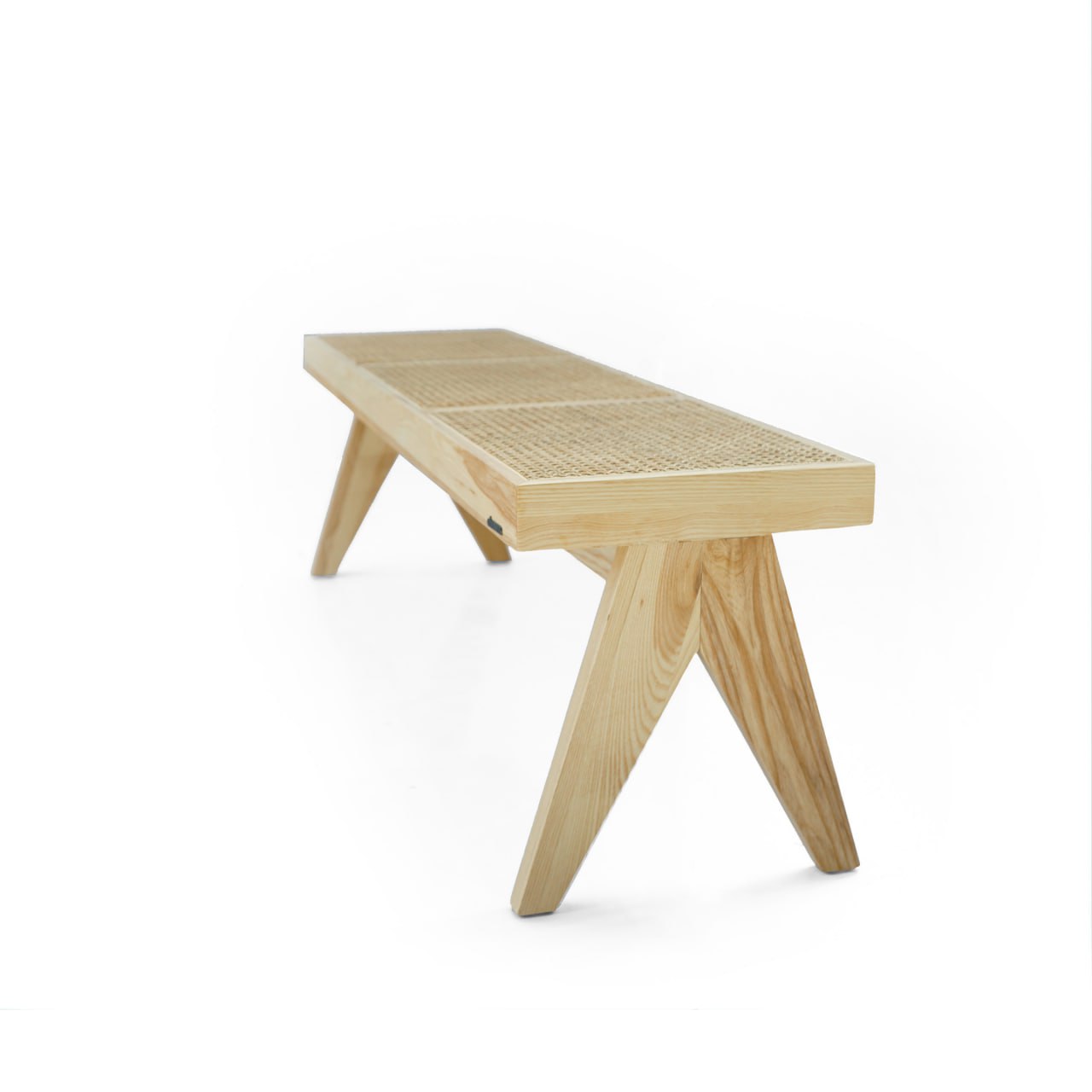 Natural Oak with Natural Wood Bench MLL-WB01 -  Benches - ebarza Furniture UAE | Shop Modern Furniture in Abu Dhabi & Dubai - مفروشات ايبازرا في الامارات | تسوق اثاث عصري وديكورات مميزة في دبي وابوظبي