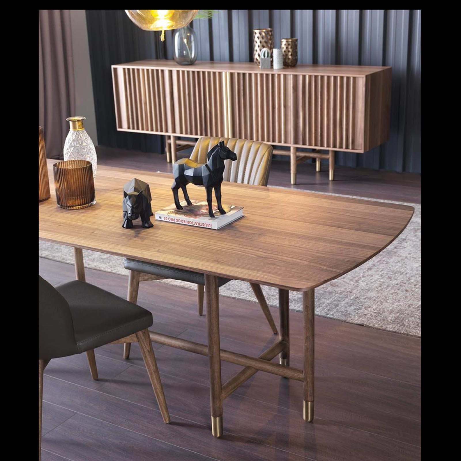 Pietra Dining Table Pietradining -  Dining Tables - ebarza Furniture UAE | Shop Modern Furniture in Abu Dhabi & Dubai - مفروشات ايبازرا في الامارات | تسوق اثاث عصري وديكورات مميزة في دبي وابوظبي