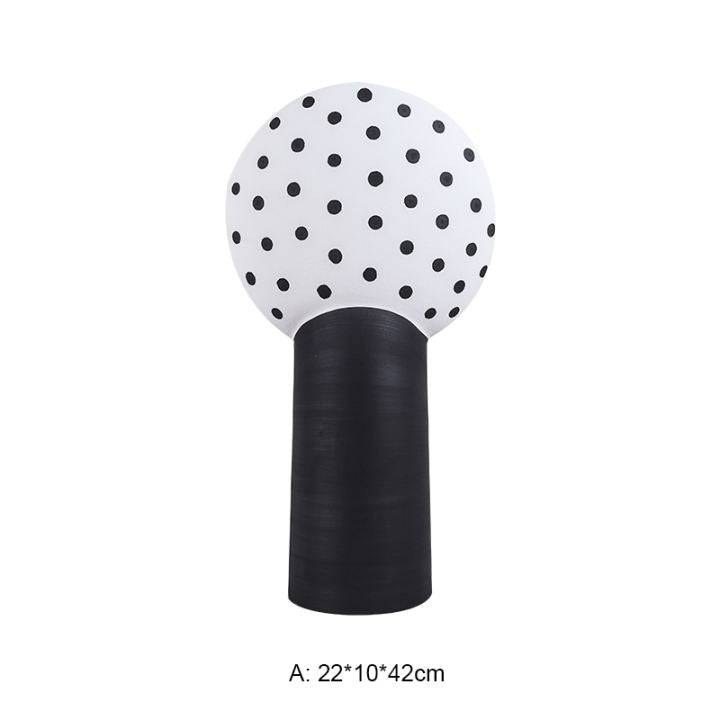 Pillar Vase -Black C Fa-D21023C -  Home Decor Figurines - ebarza Furniture UAE | Shop Modern Furniture in Abu Dhabi & Dubai - مفروشات ايبازرا في الامارات | تسوق اثاث عصري وديكورات مميزة في دبي وابوظبي