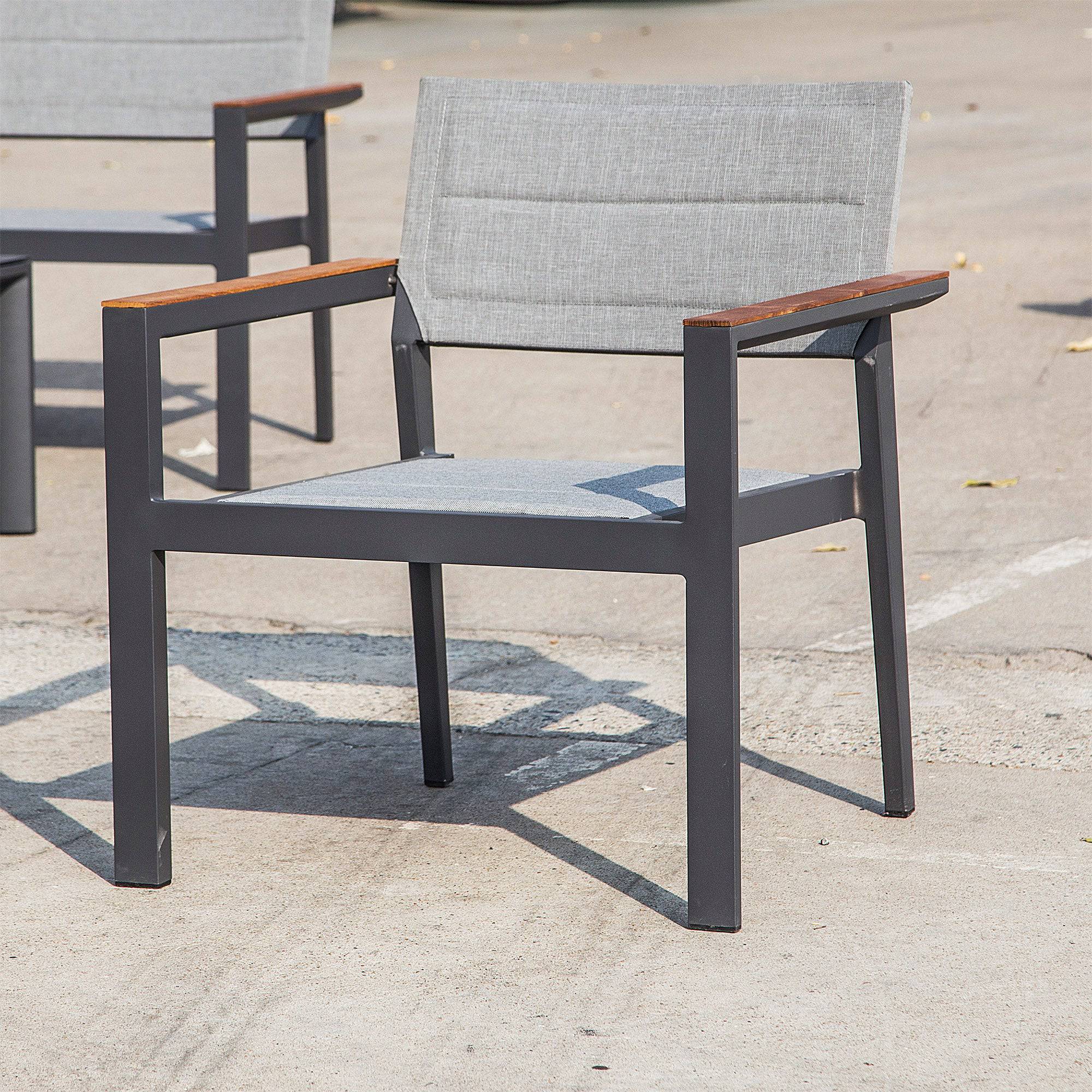 Polaris Set Of 3+1+1+1 Outdoor Sofa Set Polaris-C -  Outdoor Furniture Sets - ebarza Furniture UAE | Shop Modern Furniture in Abu Dhabi & Dubai - مفروشات ايبازرا في الامارات | تسوق اثاث عصري وديكورات مميزة في دبي وابوظبي