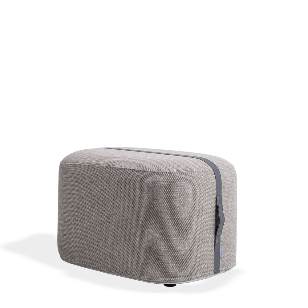 POOF RIBBON STOOL KC8806N14FAB - Big -  Poufs - ebarza Furniture UAE | Shop Modern Furniture in Abu Dhabi & Dubai - مفروشات ايبازرا في الامارات | تسوق اثاث عصري وديكورات مميزة في دبي وابوظبي
