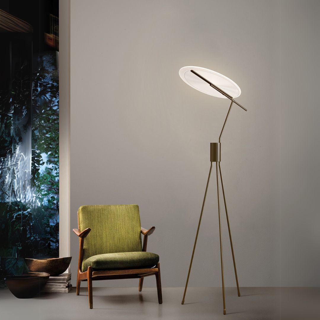 Spectra Arc Floor Lamp MA05566F-001 -  Floor Lamps - ebarza Furniture UAE | Shop Modern Furniture in Abu Dhabi & Dubai - مفروشات ايبازرا في الامارات | تسوق اثاث عصري وديكورات مميزة في دبي وابوظبي