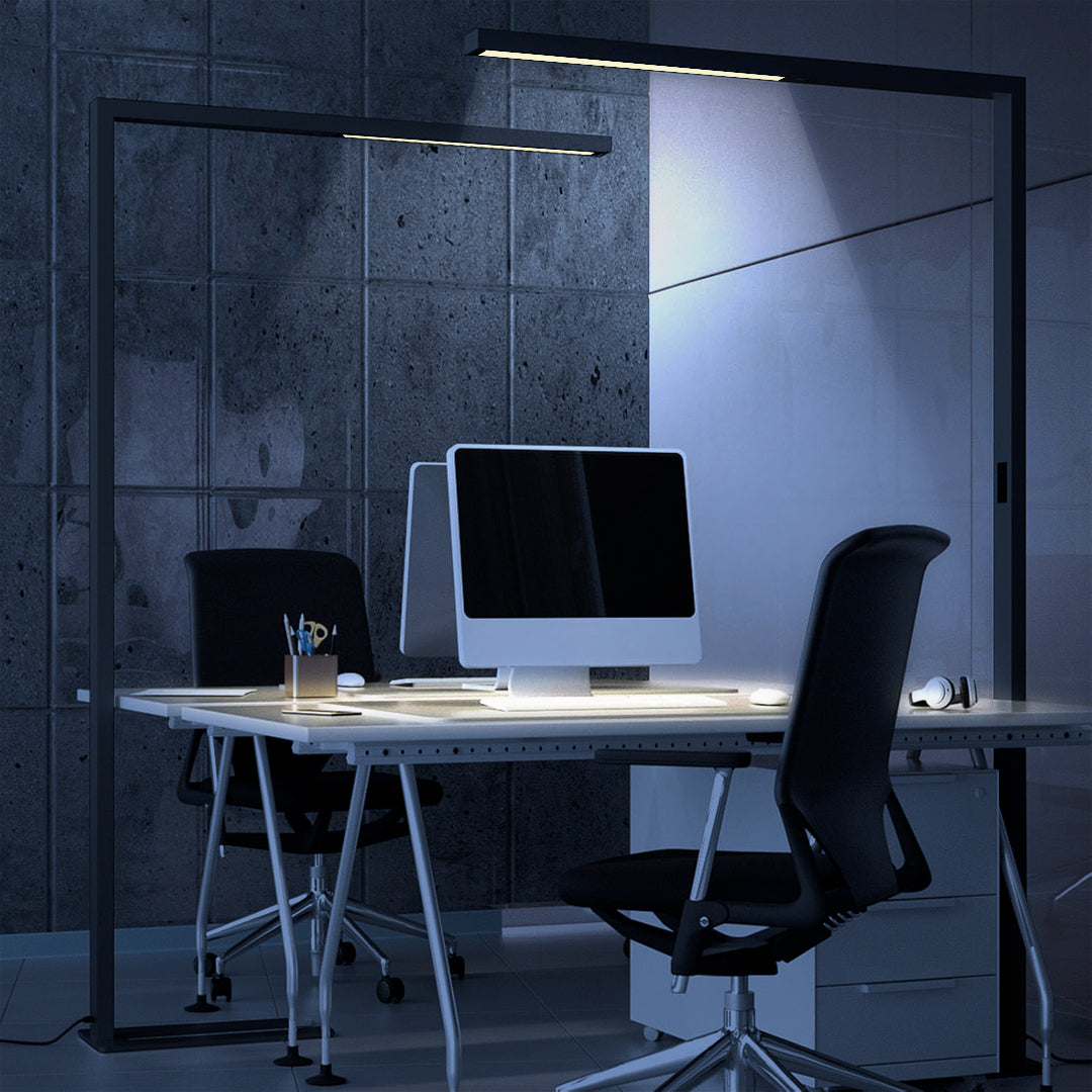 Floor Lamp with CCT changeable, Motion & Daylight sensor - BR-FS0006-60W-I01 -  Floor Lamps - ebarza Furniture UAE | Shop Modern Furniture in Abu Dhabi & Dubai - مفروشات ايبازرا في الامارات | تسوق اثاث عصري وديكورات مميزة في دبي وابوظبي