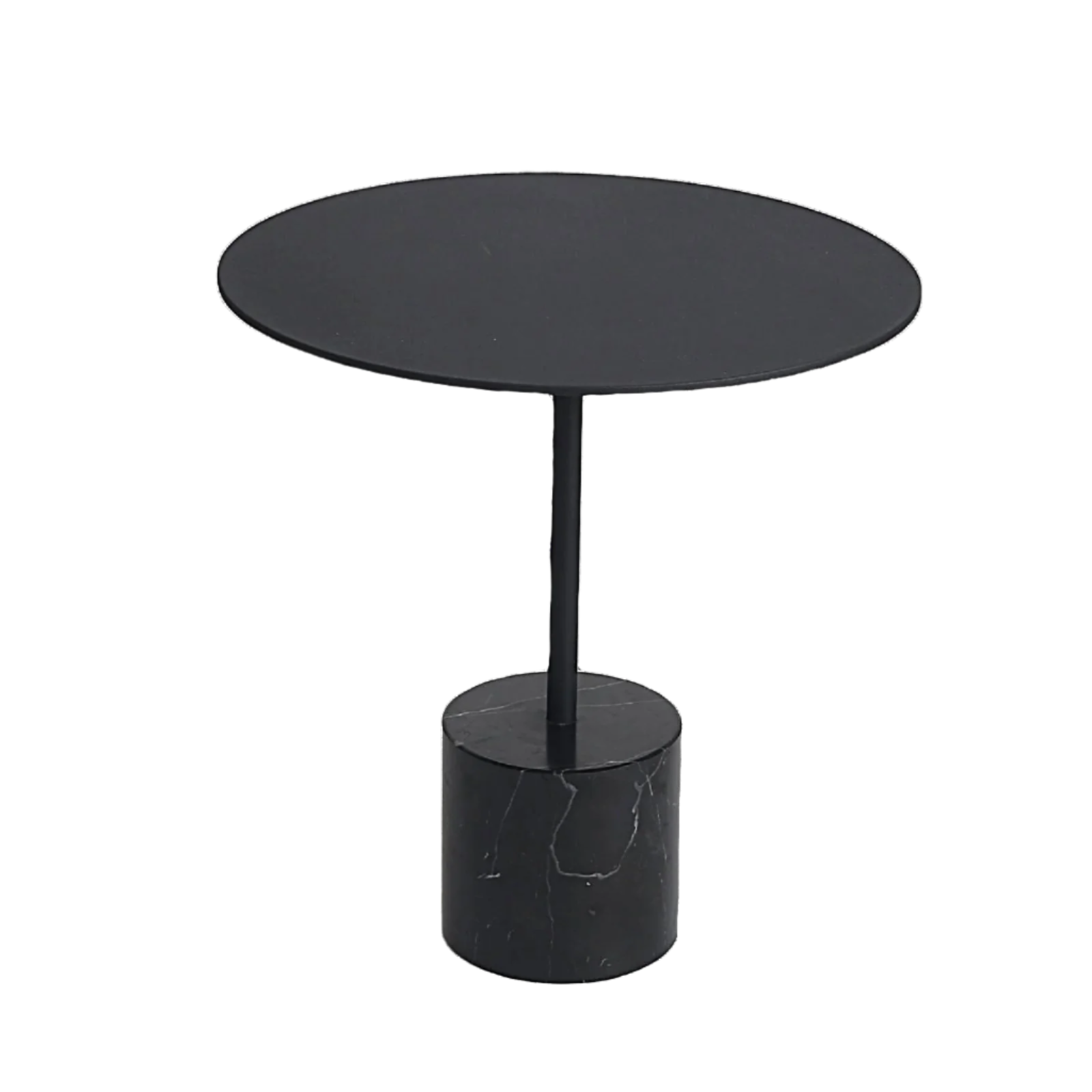 Pre-order 65 Days Delivery Espoo Marble Side Table Ct8684-44-Bk -  Side Tables - ebarza Furniture UAE | Shop Modern Furniture in Abu Dhabi & Dubai - مفروشات ايبازرا في الامارات | تسوق اثاث عصري وديكورات مميزة في دبي وابوظبي