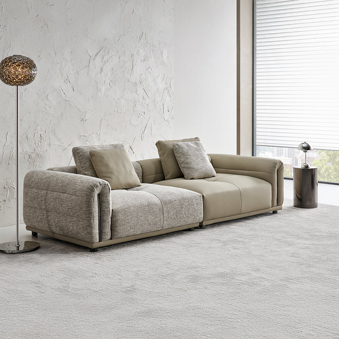 Quadro Single Seater Modular Sofa With RIGHT Armrest A-SF093 -  Sofas - ebarza Furniture UAE | Shop Modern Furniture in Abu Dhabi & Dubai - مفروشات ايبازرا في الامارات | تسوق اثاث عصري وديكورات مميزة في دبي وابوظبي