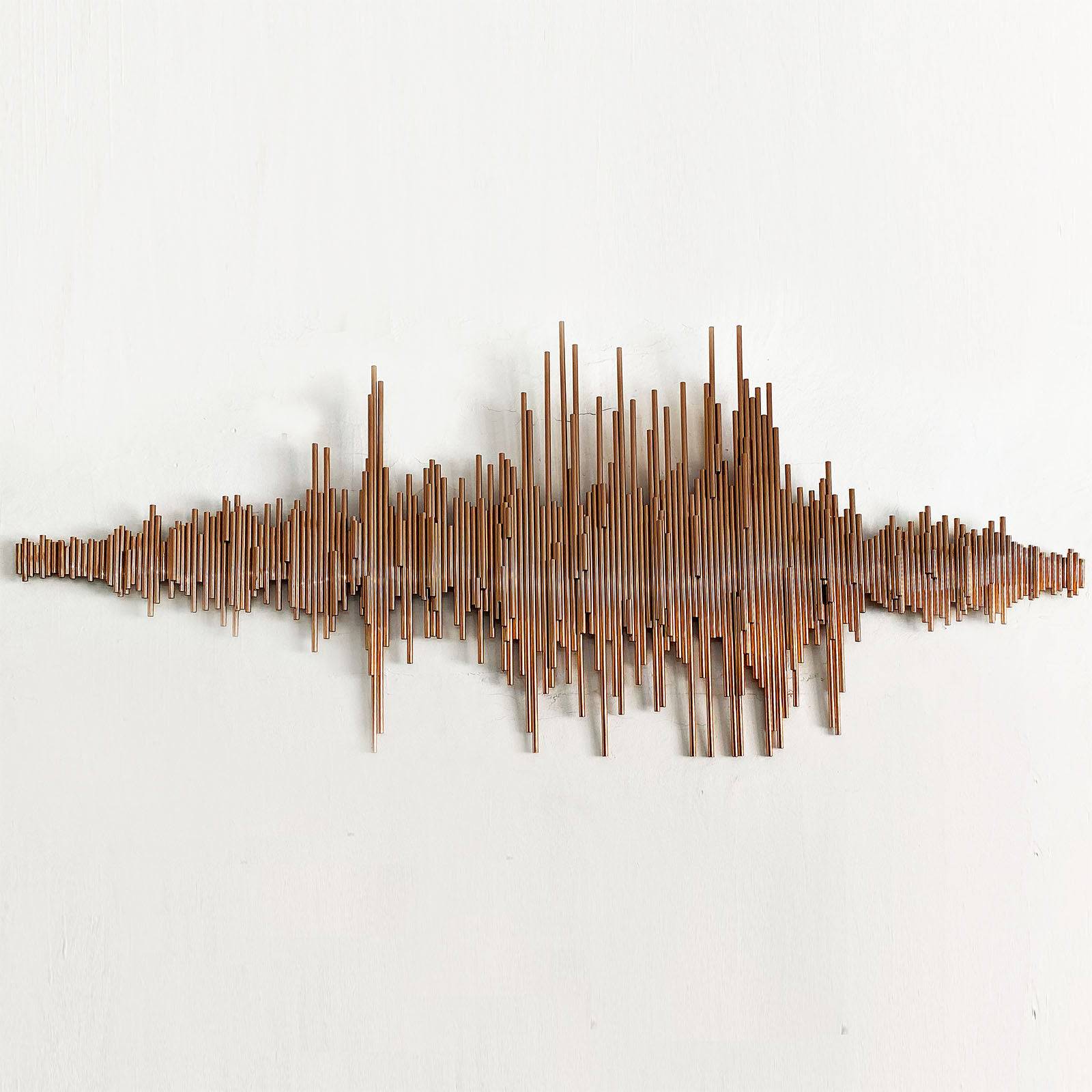 Radio Wave Handcrafted Stainless Steel Artwork Bg2020120 -  Artwork - ebarza Furniture UAE | Shop Modern Furniture in Abu Dhabi & Dubai - مفروشات ايبازرا في الامارات | تسوق اثاث عصري وديكورات مميزة في دبي وابوظبي