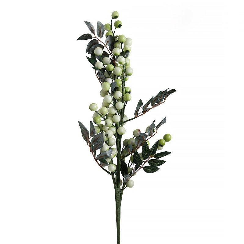 Real Touch Berry-White  Fl-Jh148 -  Plants - ebarza Furniture UAE | Shop Modern Furniture in Abu Dhabi & Dubai - مفروشات ايبازرا في الامارات | تسوق اثاث عصري وديكورات مميزة في دبي وابوظبي