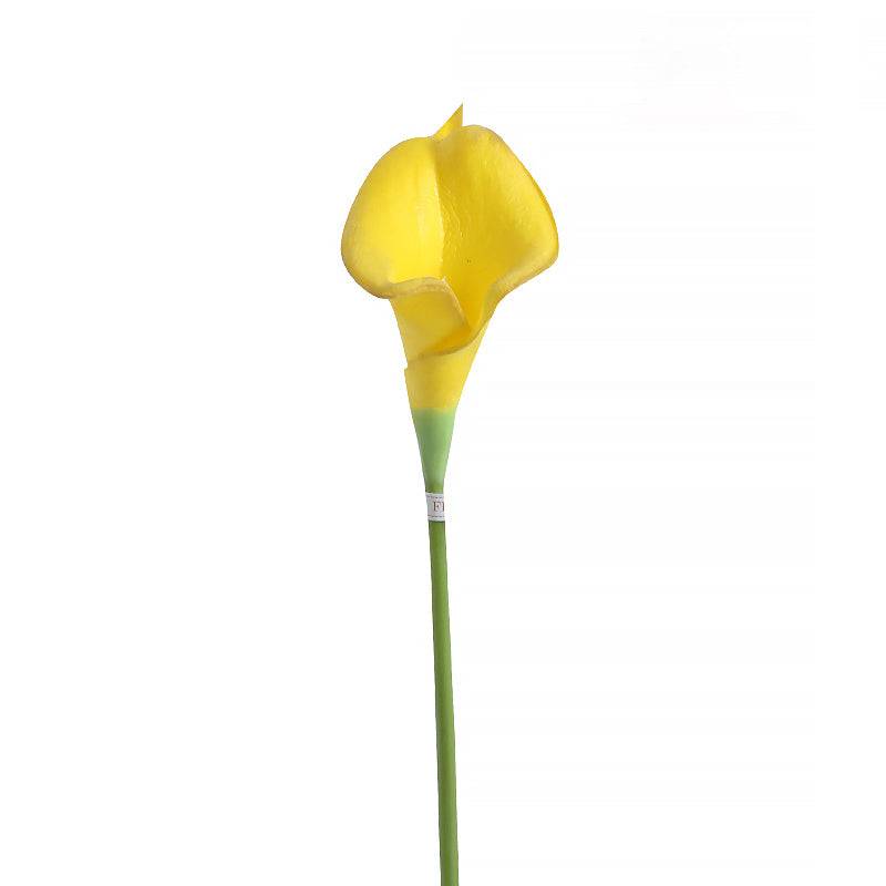 Real Touch  Pu Callas, Yellow Fl-Jh175 -  Plants - ebarza Furniture UAE | Shop Modern Furniture in Abu Dhabi & Dubai - مفروشات ايبازرا في الامارات | تسوق اثاث عصري وديكورات مميزة في دبي وابوظبي