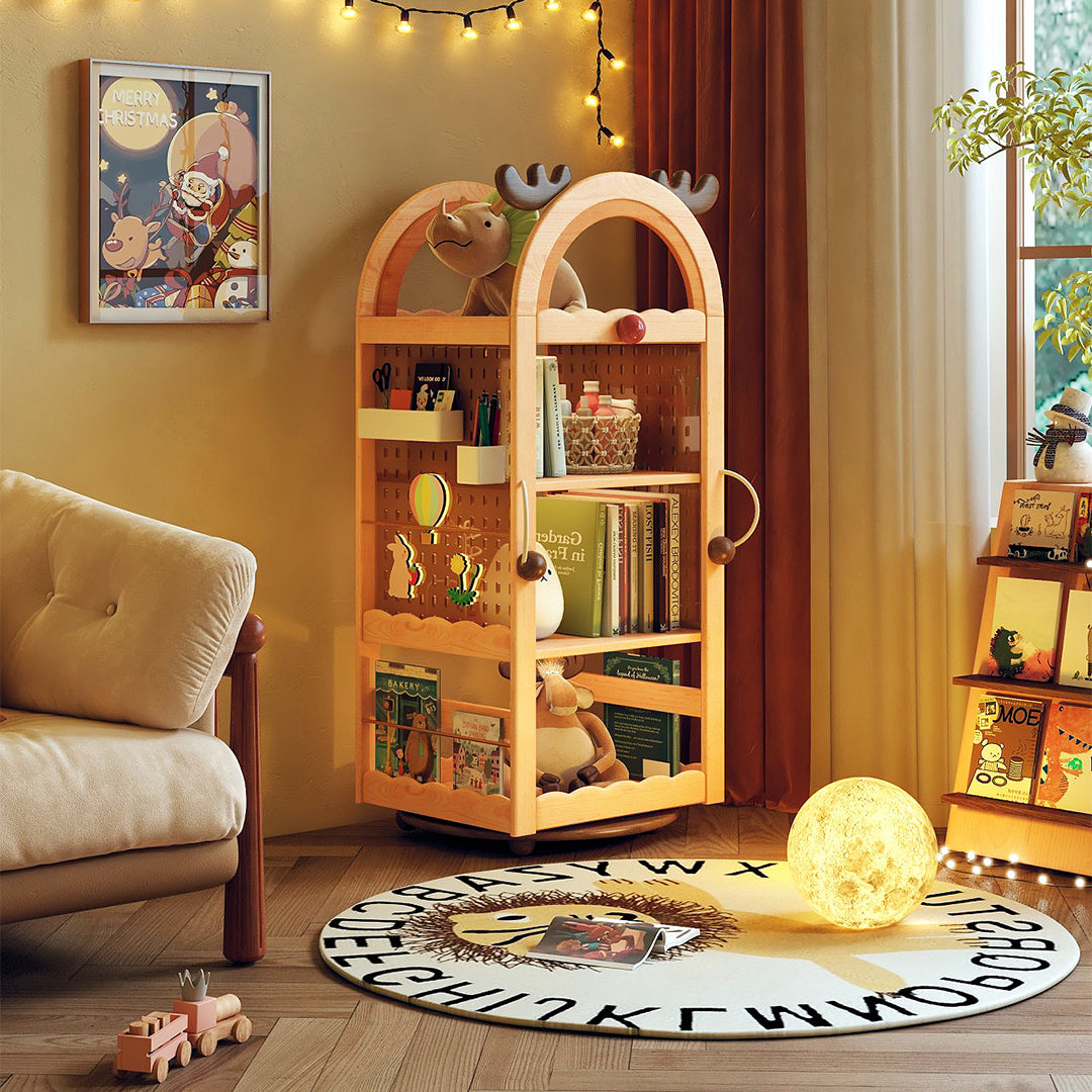 Pre-order 25 Days Delivery Reindeer Kid's book case E2304G -  Kids Shelves - ebarza Furniture UAE | Shop Modern Furniture in Abu Dhabi & Dubai - مفروشات ايبازرا في الامارات | تسوق اثاث عصري وديكورات مميزة في دبي وابوظبي