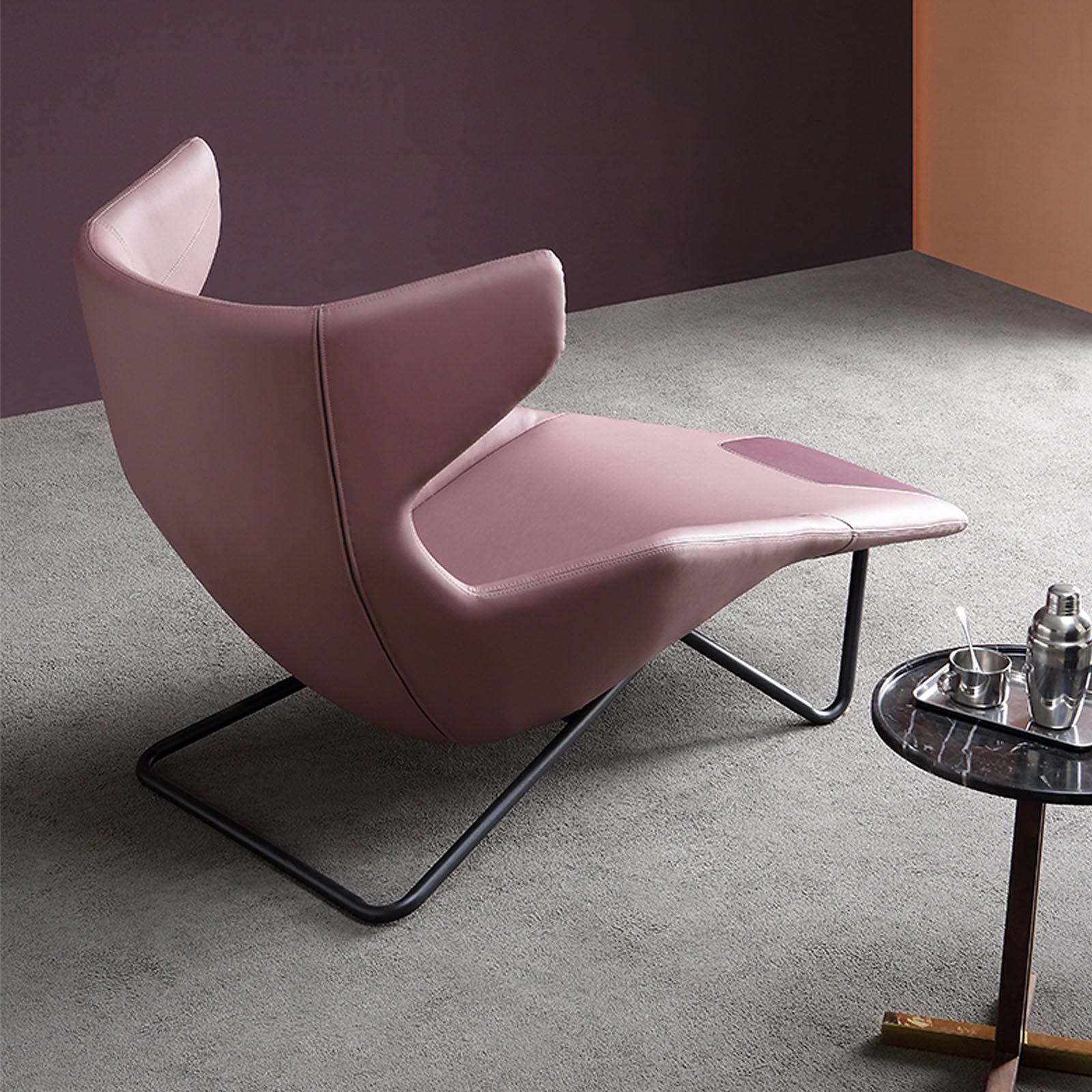 Relax Lounge Chair Lc035-P -  Lounge Chairs - ebarza Furniture UAE | Shop Modern Furniture in Abu Dhabi & Dubai - مفروشات ايبازرا في الامارات | تسوق اثاث عصري وديكورات مميزة في دبي وابوظبي