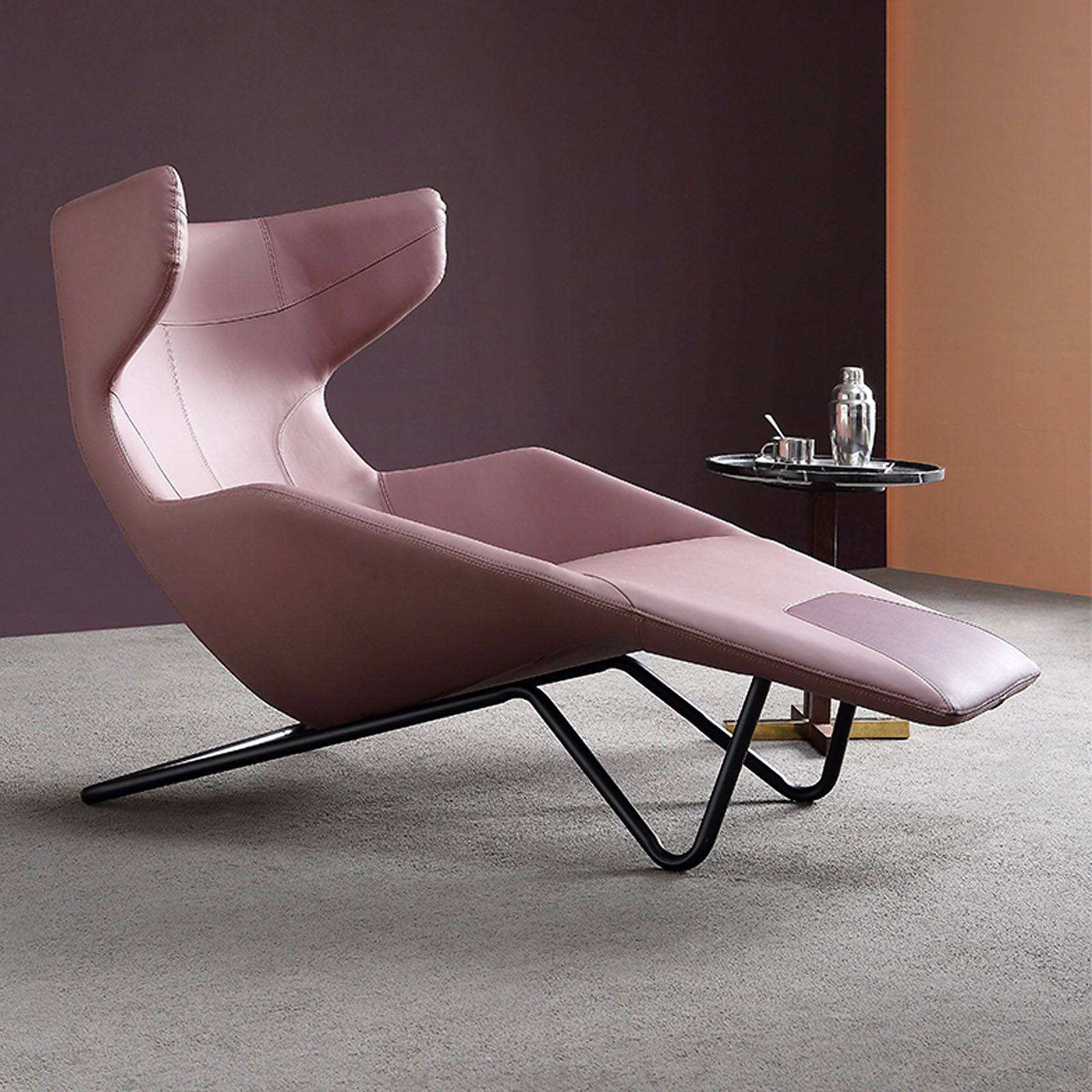 Relax Lounge Chair Lc035-P -  Lounge Chairs - ebarza Furniture UAE | Shop Modern Furniture in Abu Dhabi & Dubai - مفروشات ايبازرا في الامارات | تسوق اثاث عصري وديكورات مميزة في دبي وابوظبي