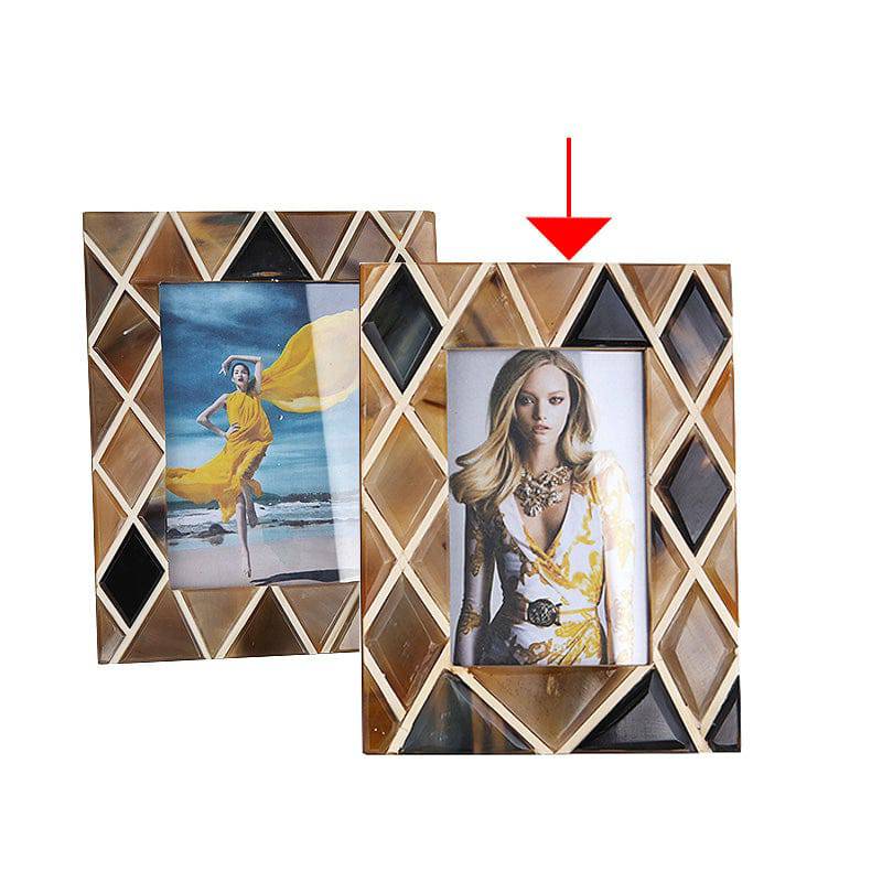 Resin Photo Frame Fl-Y867A -  Photo Frames - ebarza Furniture UAE | Shop Modern Furniture in Abu Dhabi & Dubai - مفروشات ايبازرا في الامارات | تسوق اثاث عصري وديكورات مميزة في دبي وابوظبي