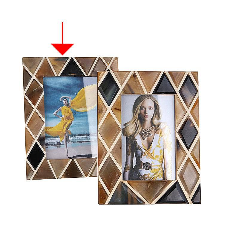Resin Photo Frame Fl-Y867B -  Photo Frames - ebarza Furniture UAE | Shop Modern Furniture in Abu Dhabi & Dubai - مفروشات ايبازرا في الامارات | تسوق اثاث عصري وديكورات مميزة في دبي وابوظبي