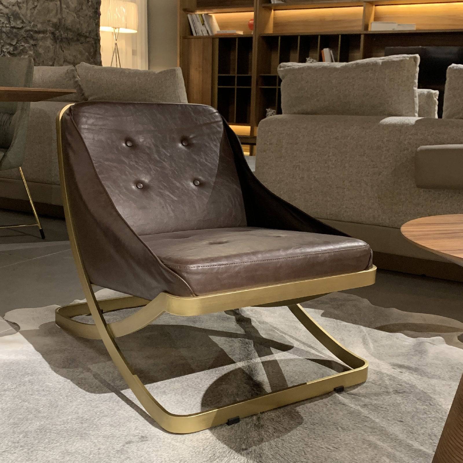 Rest Lounge Chair Rstlc-058 -  Lounge Chairs - ebarza Furniture UAE | Shop Modern Furniture in Abu Dhabi & Dubai - مفروشات ايبازرا في الامارات | تسوق اثاث عصري وديكورات مميزة في دبي وابوظبي