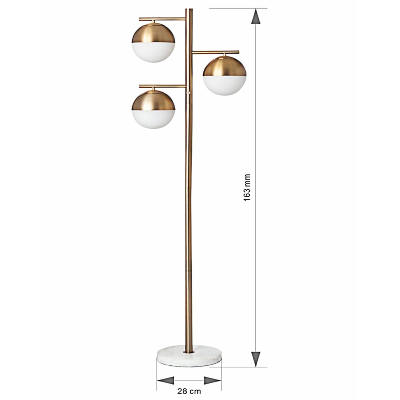 As Is - Rho Floor Lamp Cy-New-054 -  DISPLAY ITEM - ebarza Furniture UAE | Shop Modern Furniture in Abu Dhabi & Dubai - مفروشات ايبازرا في الامارات | تسوق اثاث عصري وديكورات مميزة في دبي وابوظبي