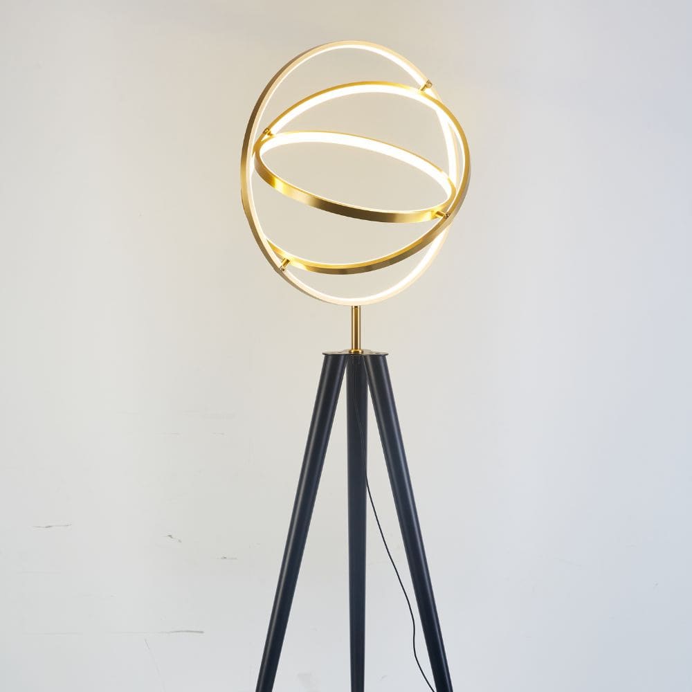 Rings Floor Lamp Cy-Ltd-1003 -  Floor Lamps - ebarza Furniture UAE | Shop Modern Furniture in Abu Dhabi & Dubai - مفروشات ايبازرا في الامارات | تسوق اثاث عصري وديكورات مميزة في دبي وابوظبي