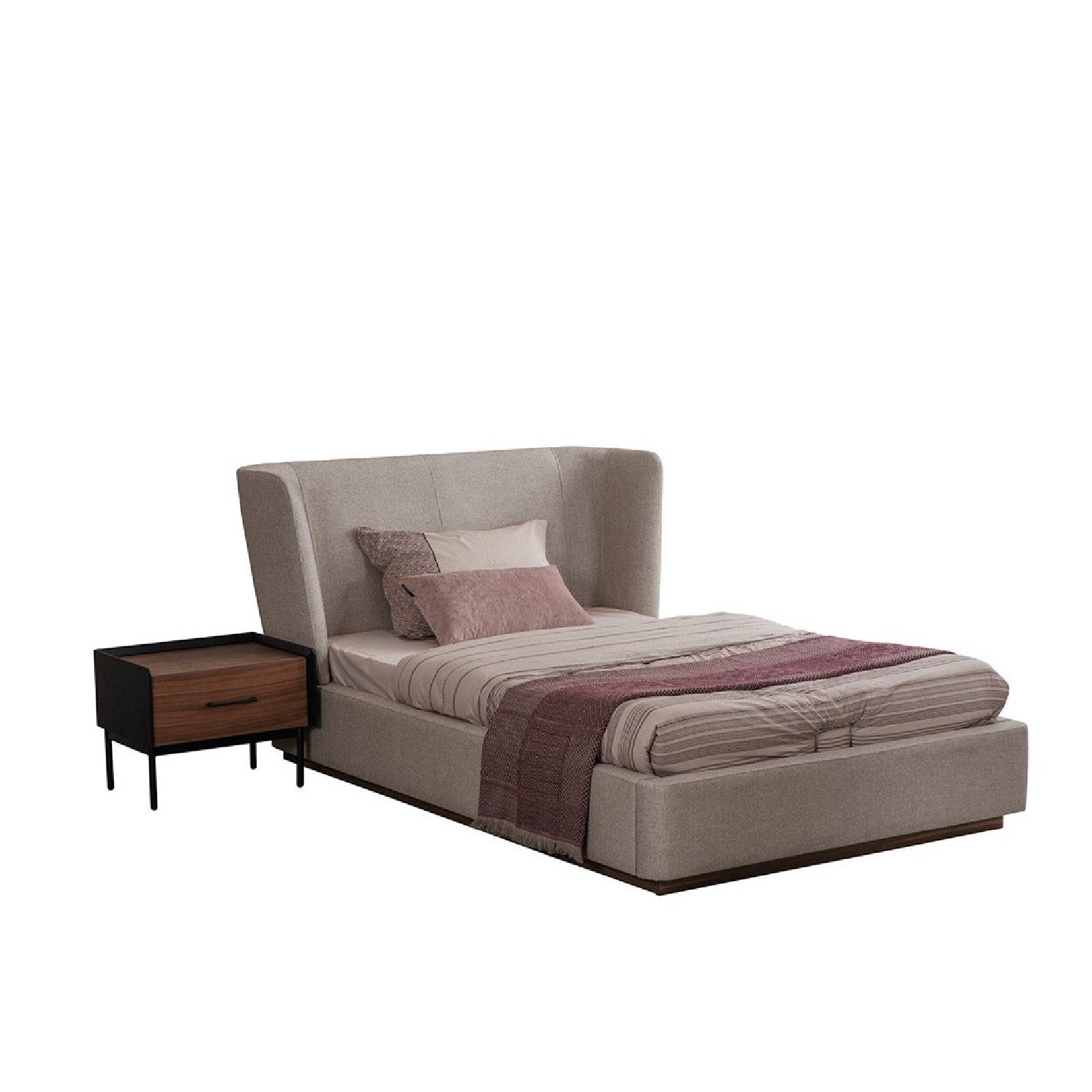 Rita Single Bedstead Rita110-Bedonly -  Bedsteads - ebarza Furniture UAE | Shop Modern Furniture in Abu Dhabi & Dubai - مفروشات ايبازرا في الامارات | تسوق اثاث عصري وديكورات مميزة في دبي وابوظبي