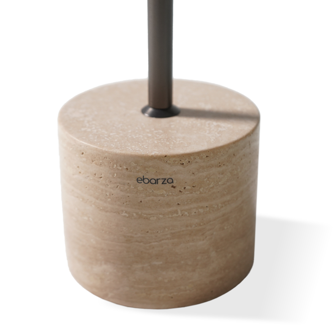 Pre-order 55 Days Delivery Espoo Marble Side Table CT8684-44-BG -  Side Tables - ebarza Furniture UAE | Shop Modern Furniture in Abu Dhabi & Dubai - مفروشات ايبازرا في الامارات | تسوق اثاث عصري وديكورات مميزة في دبي وابوظبي