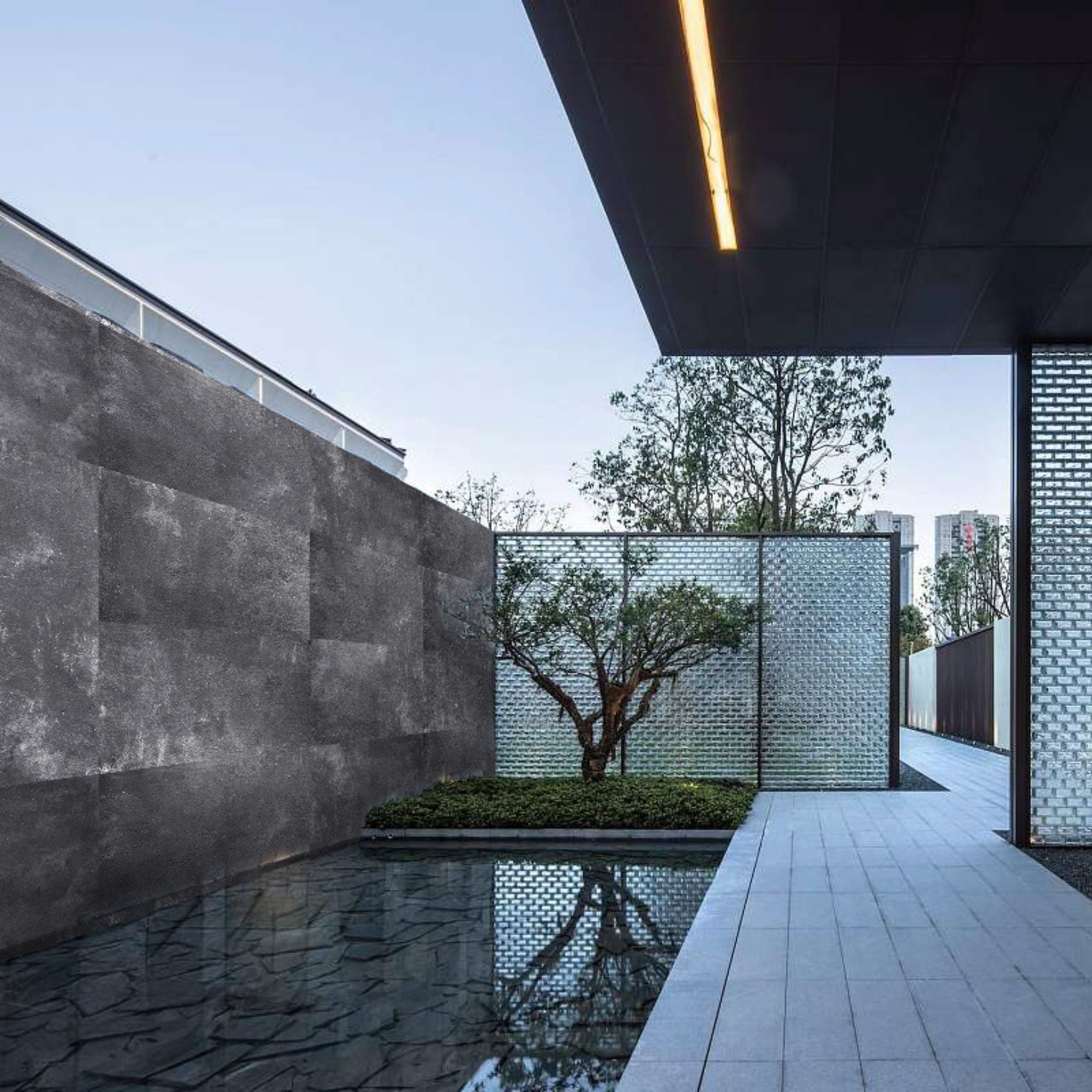 Sample of Flex Stone Cladding Ando Cement Dark Grey FXS-AN-GREY-Sample -  Wall panels samples - ebarza Furniture UAE | Shop Modern Furniture in Abu Dhabi & Dubai - مفروشات ايبازرا في الامارات | تسوق اثاث عصري وديكورات مميزة في دبي وابوظبي