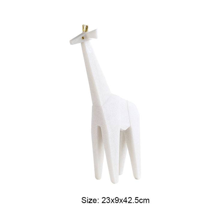 Sandstone Giraffe Fc-Sz2117 -  Home Decor Figurines - ebarza Furniture UAE | Shop Modern Furniture in Abu Dhabi & Dubai - مفروشات ايبازرا في الامارات | تسوق اثاث عصري وديكورات مميزة في دبي وابوظبي