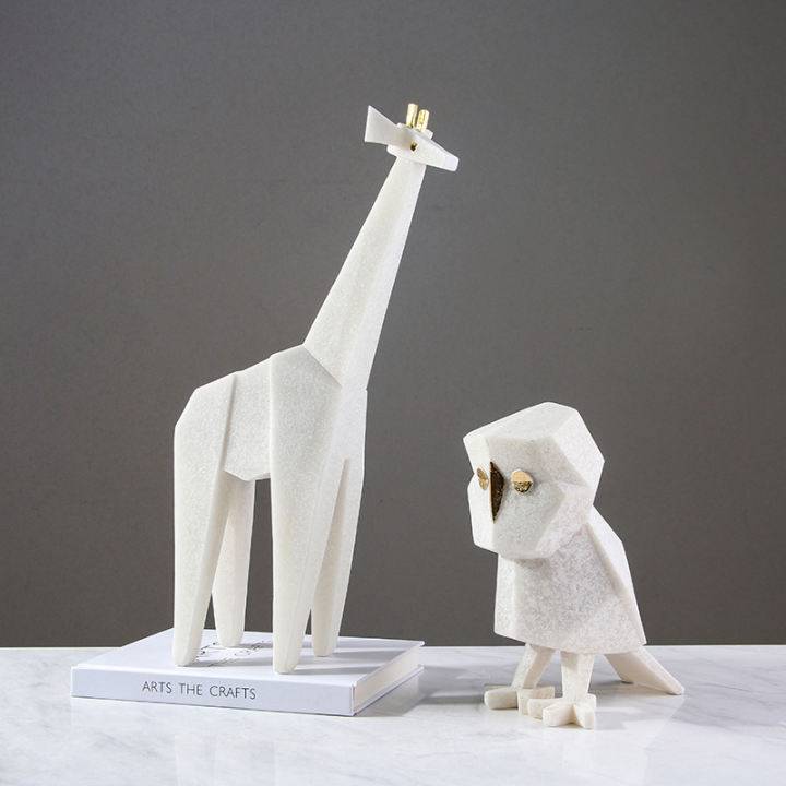 Sandstone Giraffe Fc-Sz2117 -  Home Decor Figurines - ebarza Furniture UAE | Shop Modern Furniture in Abu Dhabi & Dubai - مفروشات ايبازرا في الامارات | تسوق اثاث عصري وديكورات مميزة في دبي وابوظبي
