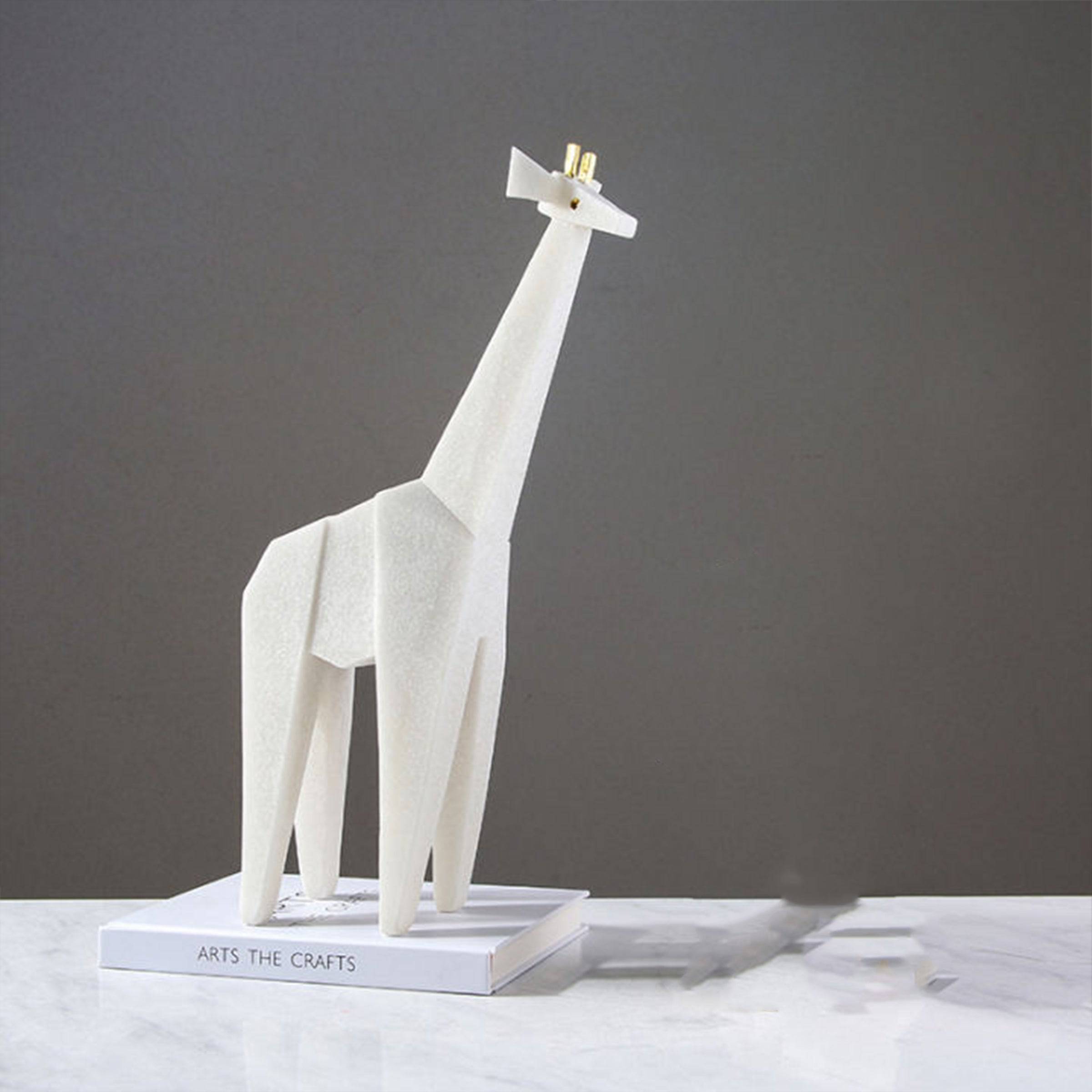 Sandstone Giraffe Fc-Sz2117 -  Home Decor Figurines - ebarza Furniture UAE | Shop Modern Furniture in Abu Dhabi & Dubai - مفروشات ايبازرا في الامارات | تسوق اثاث عصري وديكورات مميزة في دبي وابوظبي
