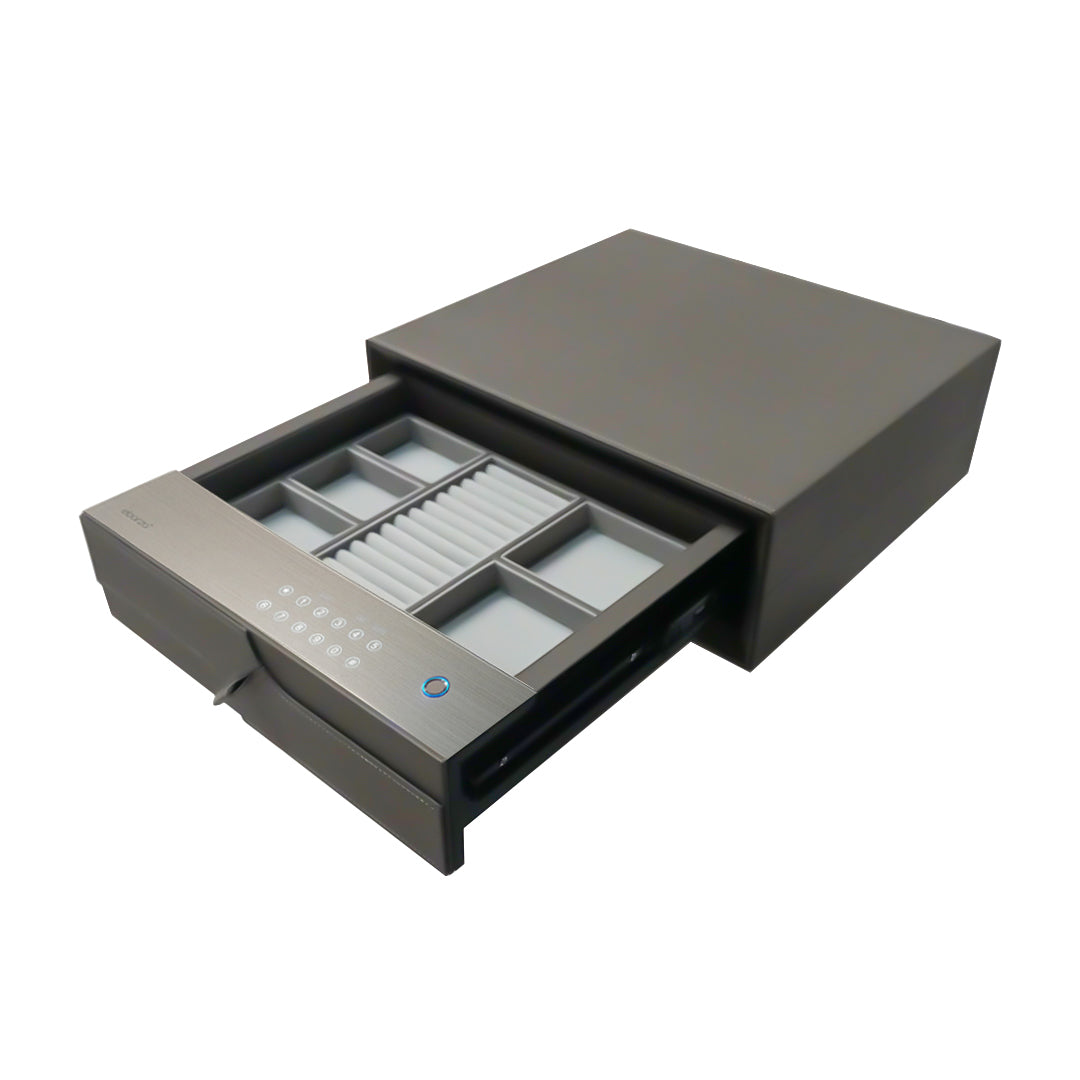Small With Leather Password Fingerprint Safe Box CH9-ST054-475*430*16 0mm -  Safe Box - ebarza Furniture UAE | Shop Modern Furniture in Abu Dhabi & Dubai - مفروشات ايبازرا في الامارات | تسوق اثاث عصري وديكورات مميزة في دبي وابوظبي