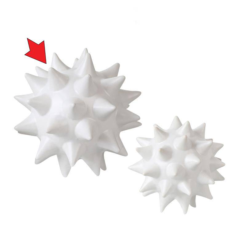 Sea Urchin Ball Ceramic Decorative Fa-D1925G -  Home Decor Figurines - ebarza Furniture UAE | Shop Modern Furniture in Abu Dhabi & Dubai - مفروشات ايبازرا في الامارات | تسوق اثاث عصري وديكورات مميزة في دبي وابوظبي