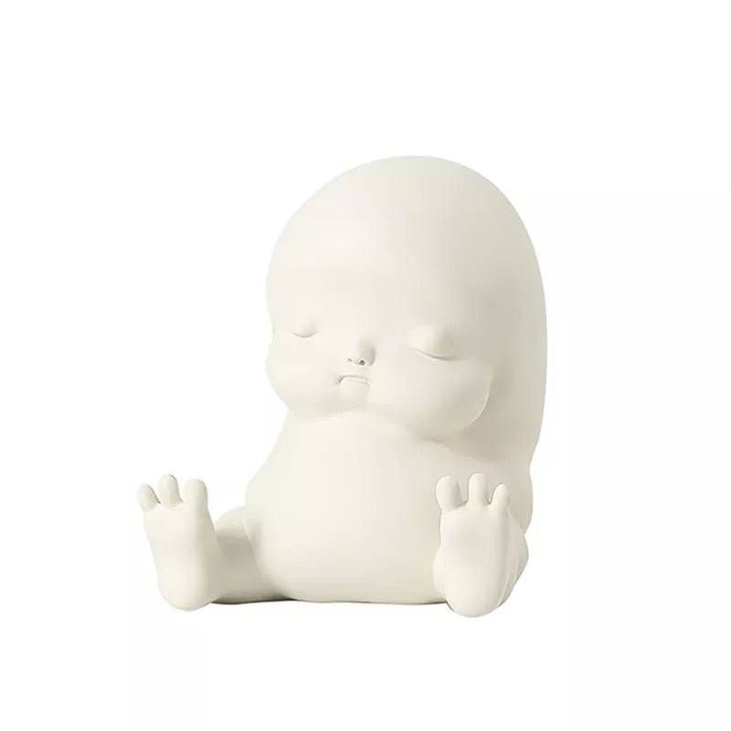 Seated Elf White- B Fc-Sz22010B -  Home Decor Figurines - ebarza Furniture UAE | Shop Modern Furniture in Abu Dhabi & Dubai - مفروشات ايبازرا في الامارات | تسوق اثاث عصري وديكورات مميزة في دبي وابوظبي