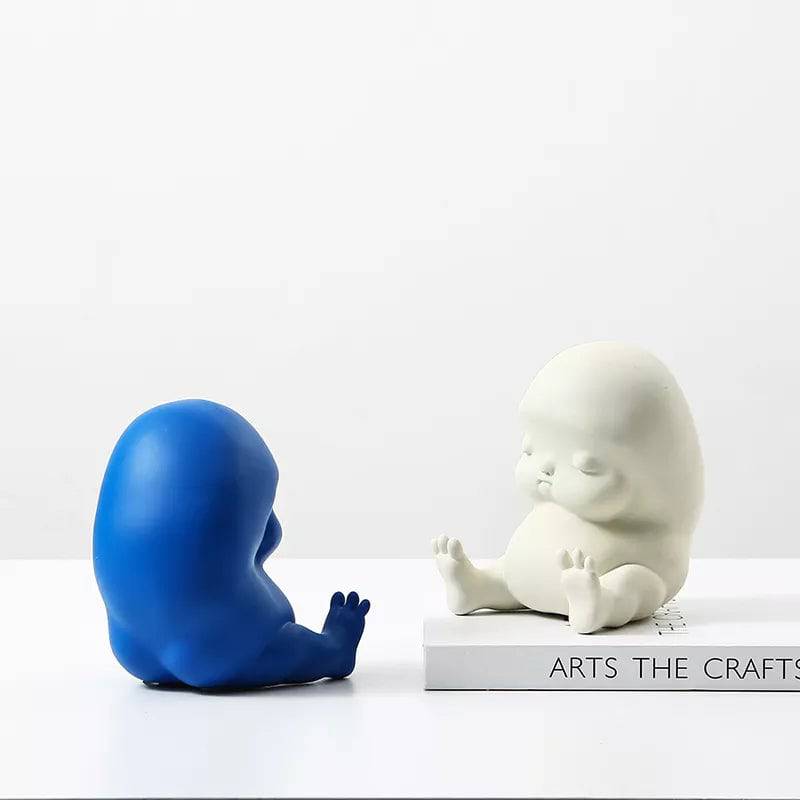 Seated Elf White- B Fc-Sz22010B -  Home Decor Figurines - ebarza Furniture UAE | Shop Modern Furniture in Abu Dhabi & Dubai - مفروشات ايبازرا في الامارات | تسوق اثاث عصري وديكورات مميزة في دبي وابوظبي