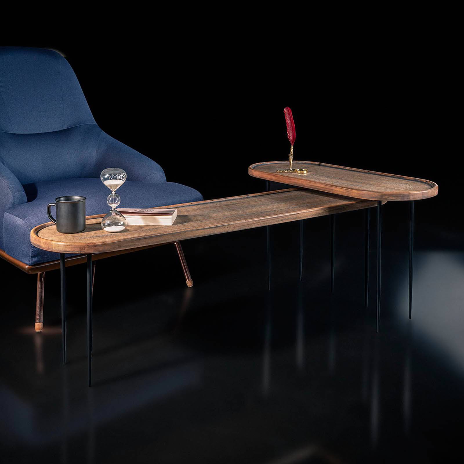 Set Of 2 Tiguan Center & Side Table -  Side Tables - ebarza Furniture UAE | Shop Modern Furniture in Abu Dhabi & Dubai - مفروشات ايبازرا في الامارات | تسوق اثاث عصري وديكورات مميزة في دبي وابوظبي