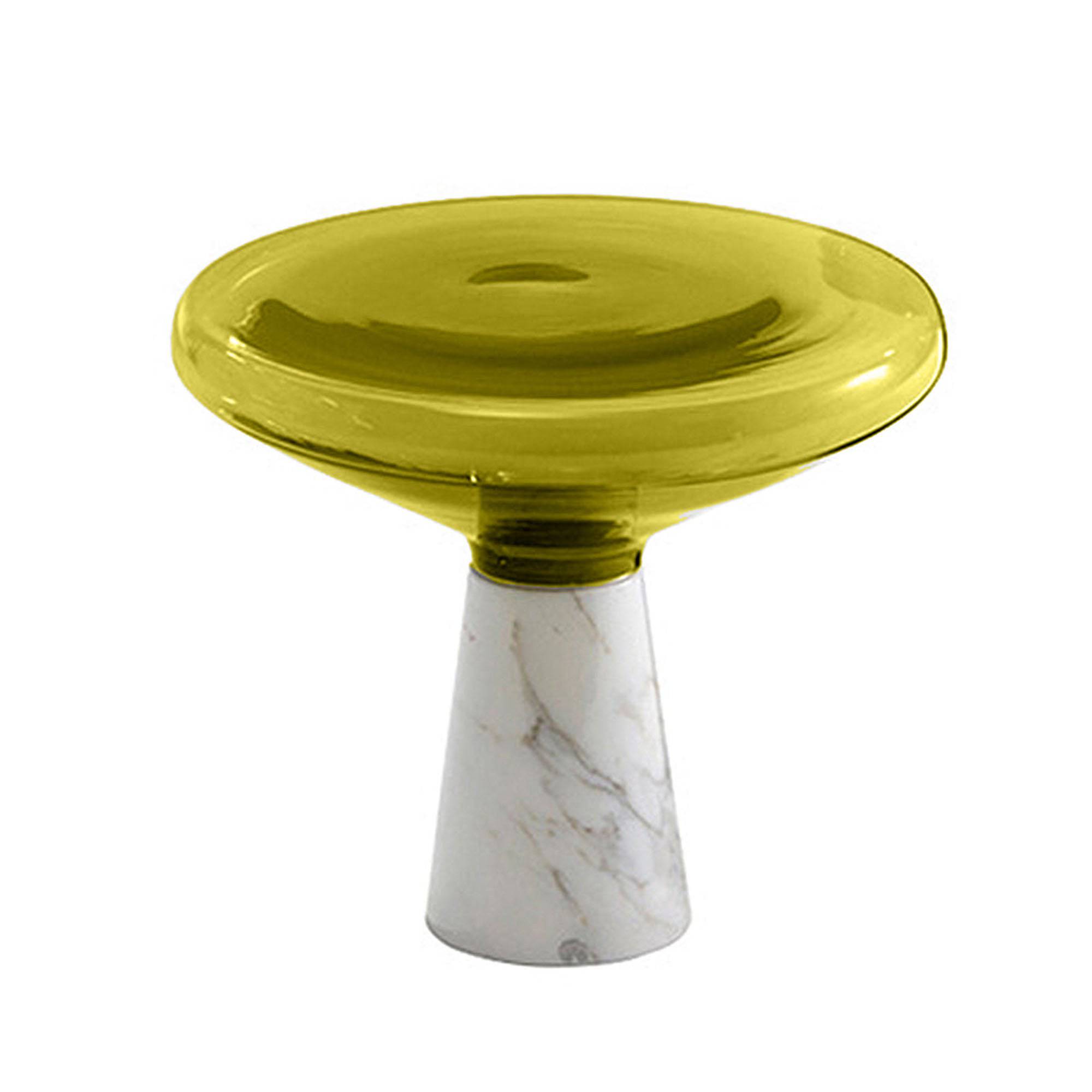 As Is - Uppsala White Natural Marble Table Tg-365-1+Tg-365 -  DISPLAY ITEM - ebarza Furniture UAE | Shop Modern Furniture in Abu Dhabi & Dubai - مفروشات ايبازرا في الامارات | تسوق اثاث عصري وديكورات مميزة في دبي وابوظبي