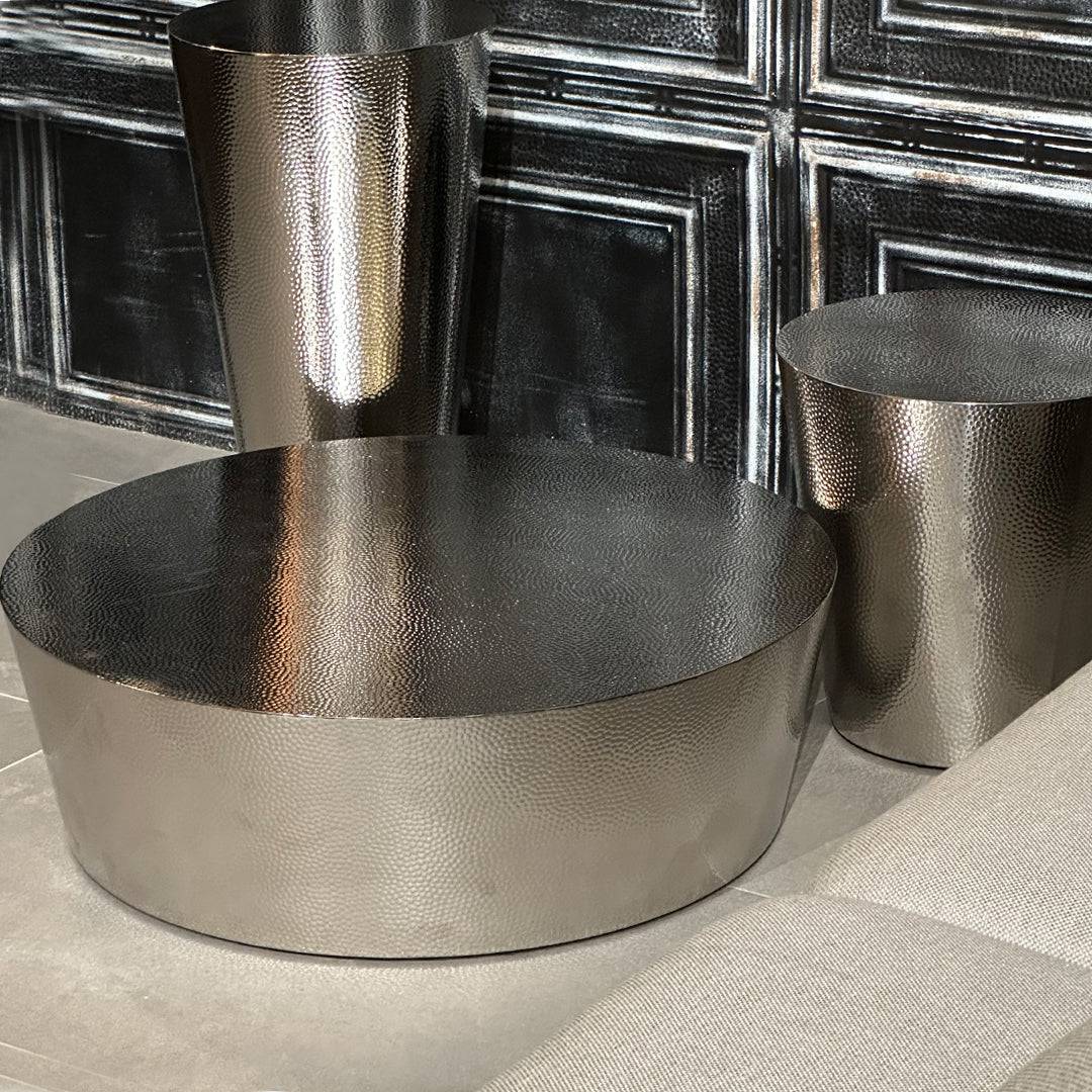 Set Of 3 Chrome Center Table Tg-Ct26 -  Coffee Tables - ebarza Furniture UAE | Shop Modern Furniture in Abu Dhabi & Dubai - مفروشات ايبازرا في الامارات | تسوق اثاث عصري وديكورات مميزة في دبي وابوظبي
