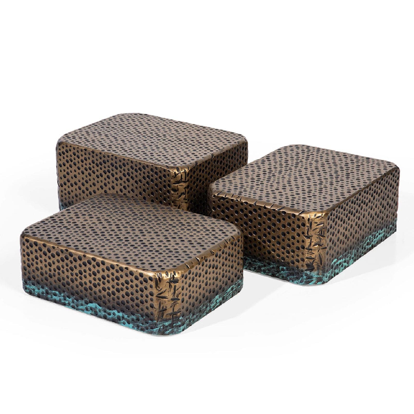 Set Of 3 Domino Coffee Table Dmn-Hw44 -  Coffee Tables - ebarza Furniture UAE | Shop Modern Furniture in Abu Dhabi & Dubai - مفروشات ايبازرا في الامارات | تسوق اثاث عصري وديكورات مميزة في دبي وابوظبي