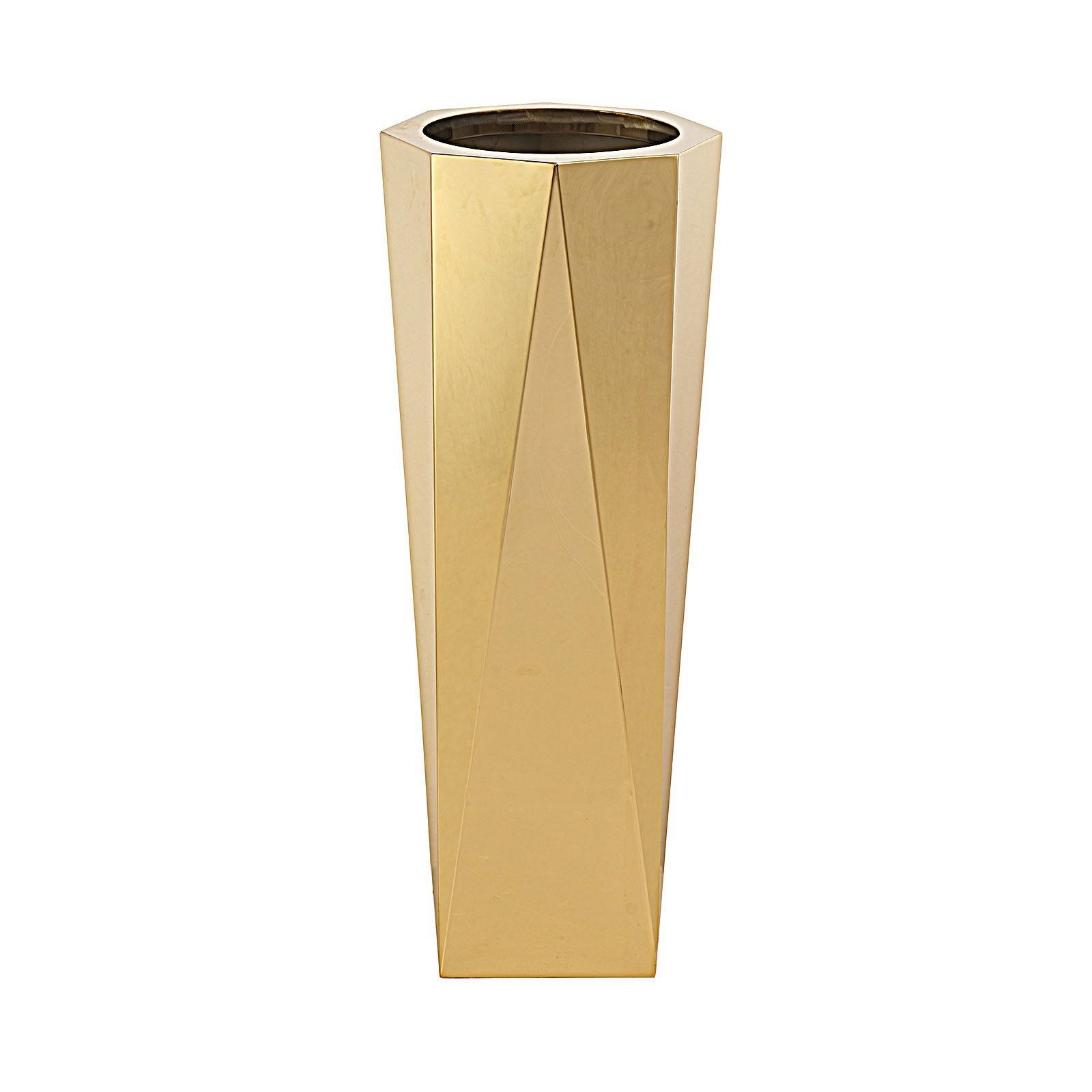 Display Item - Set Of 3 Large Stainless Steel Planter Box Jks094-95-96 Tg-P01-G-Nakheel -  DISPLAY ITEM - ebarza Furniture UAE | Shop Modern Furniture in Abu Dhabi & Dubai - مفروشات ايبازرا في الامارات | تسوق اثاث عصري وديكورات مميزة في دبي وابوظبي