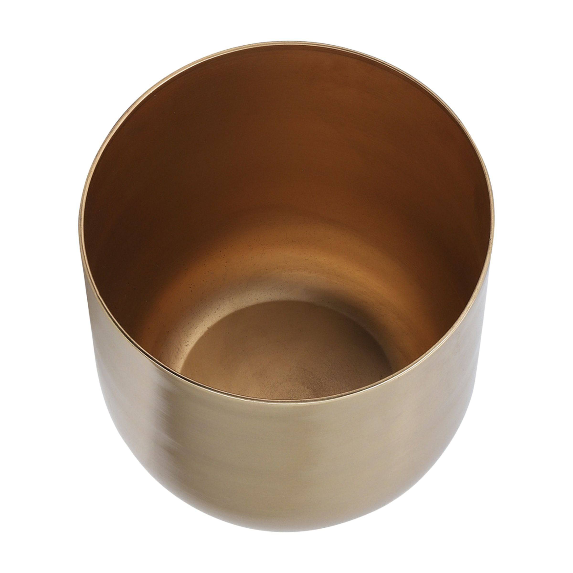Set Of 3 Metal Planters On Stand - 40,30,20 Cm - Gold 14630 -  Planter Boxes - ebarza Furniture UAE | Shop Modern Furniture in Abu Dhabi & Dubai - مفروشات ايبازرا في الامارات | تسوق اثاث عصري وديكورات مميزة في دبي وابوظبي