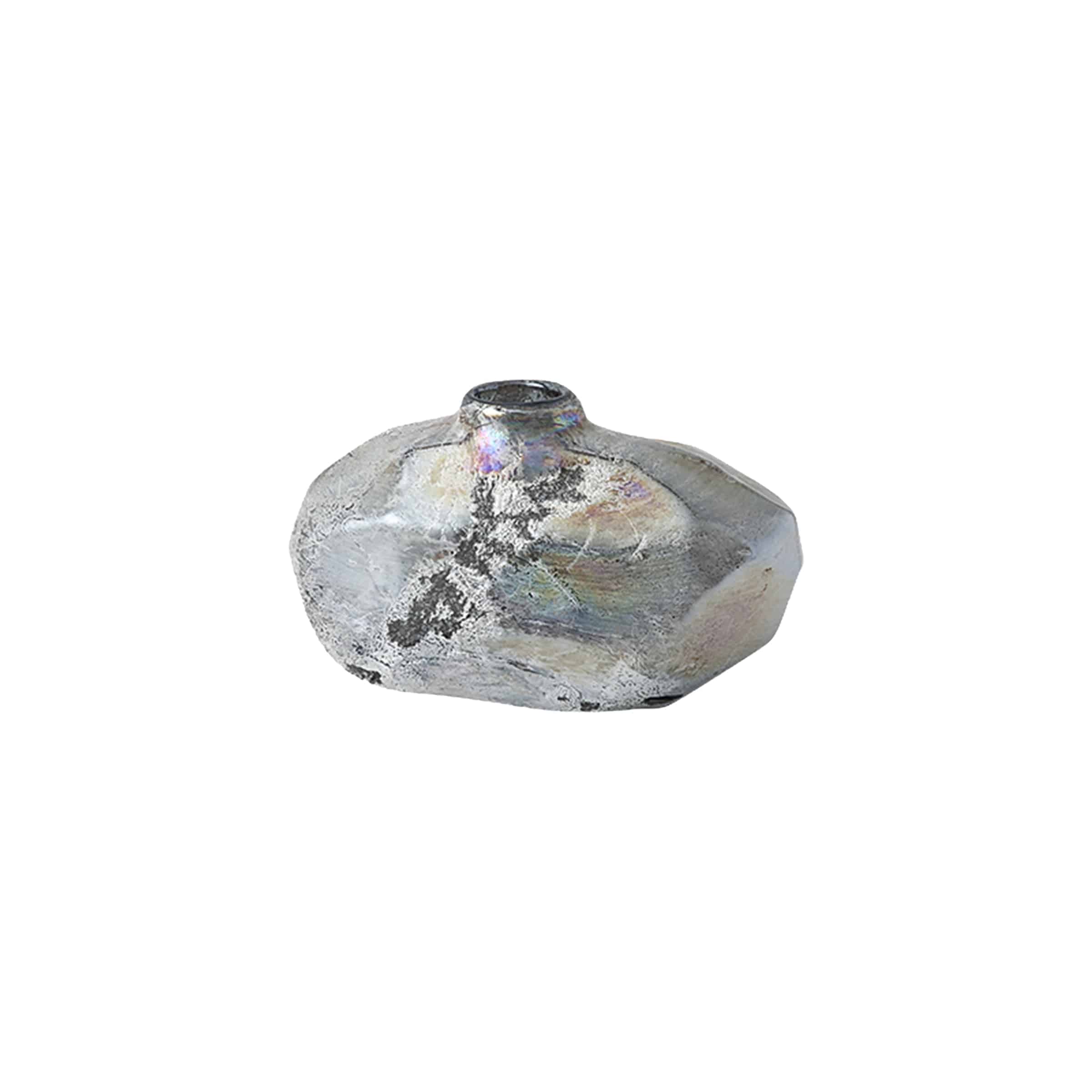 Shaped Silver Bottle High B Fb-Zs2119B -  Vases - ebarza Furniture UAE | Shop Modern Furniture in Abu Dhabi & Dubai - مفروشات ايبازرا في الامارات | تسوق اثاث عصري وديكورات مميزة في دبي وابوظبي