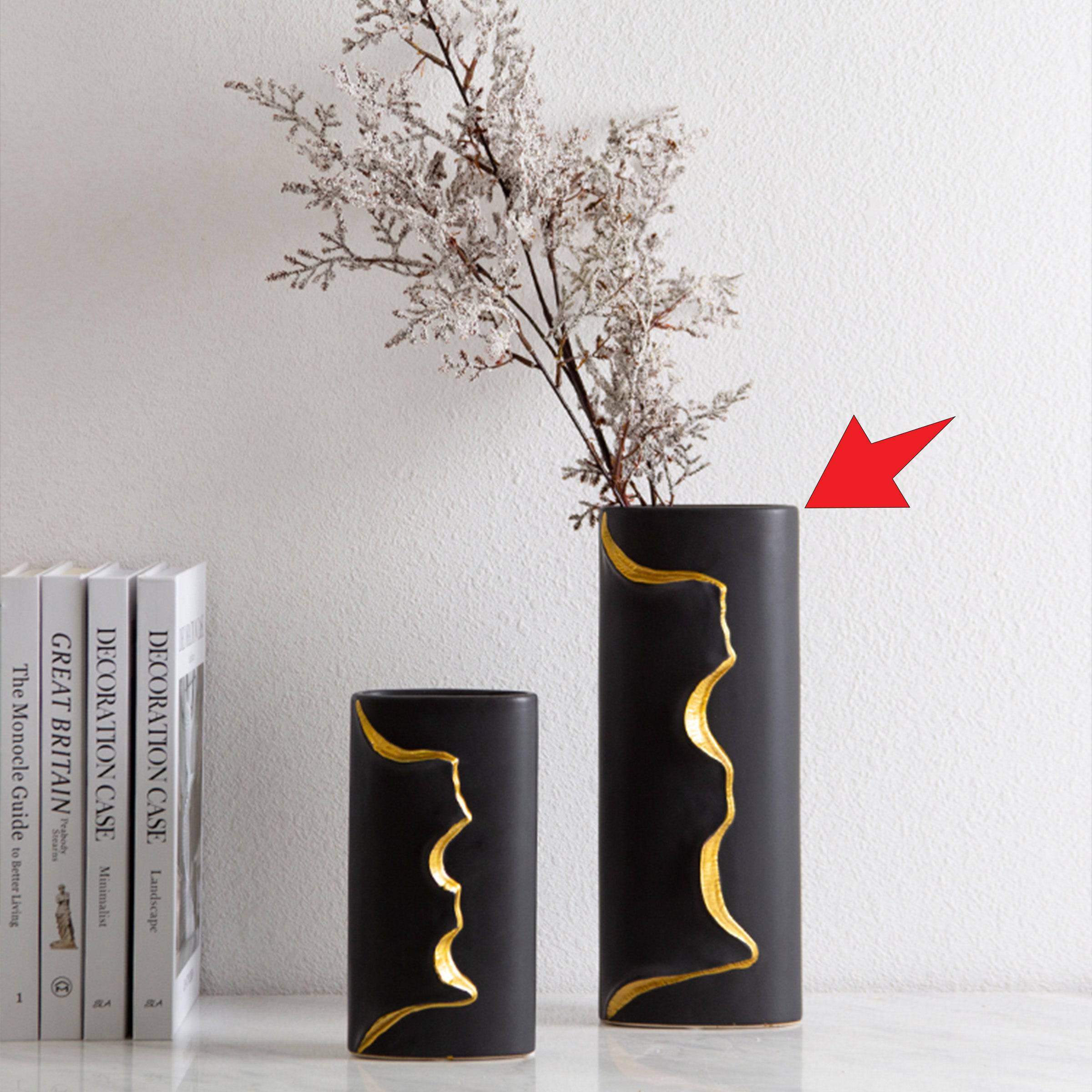 Sideline Vase -A Fa-D2122A -  Vases - ebarza Furniture UAE | Shop Modern Furniture in Abu Dhabi & Dubai - مفروشات ايبازرا في الامارات | تسوق اثاث عصري وديكورات مميزة في دبي وابوظبي