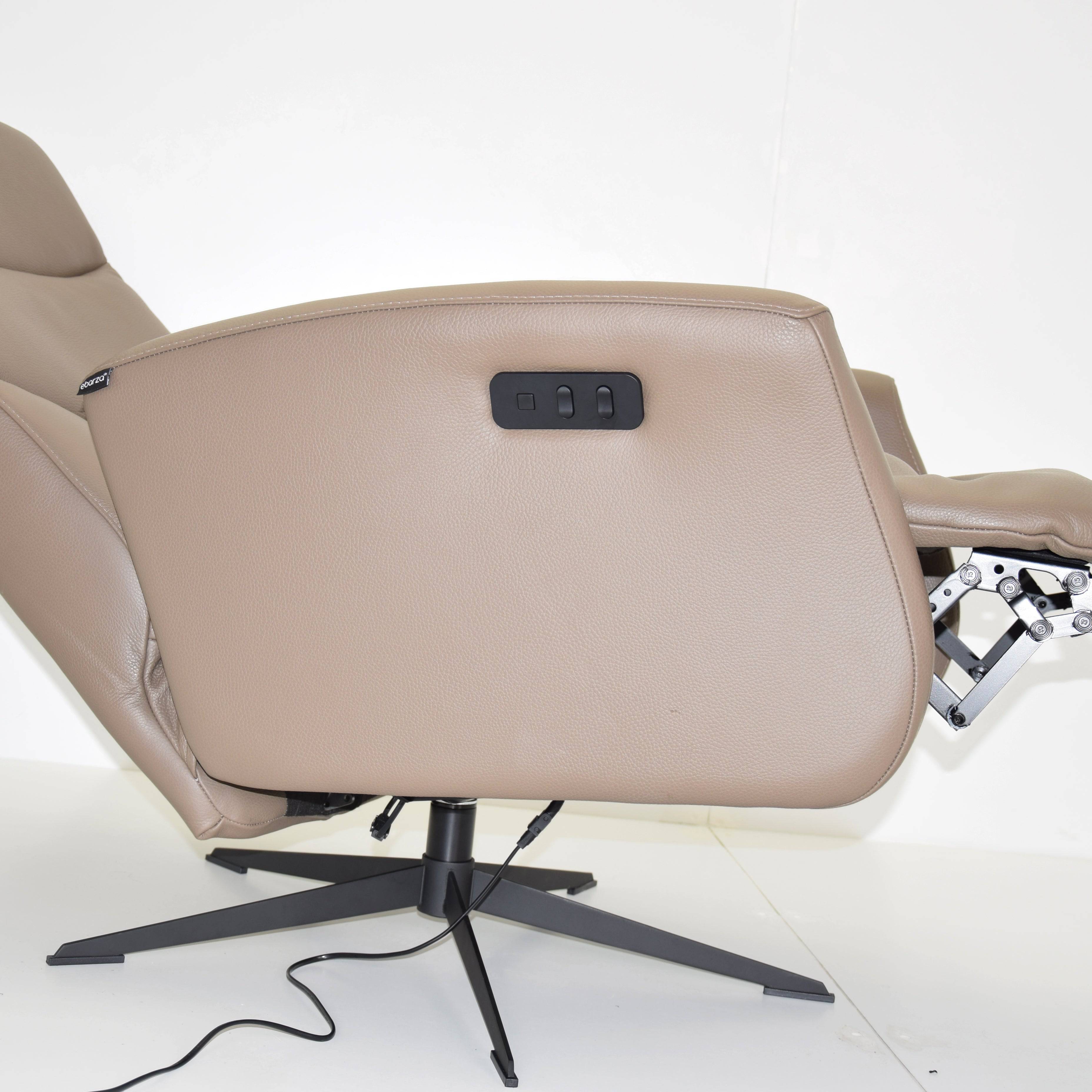 Silence Relaxing Swivel And Electric Recliner Lounge Chair Hkp-8005F3El2-450 -  Lounge Chairs - ebarza Furniture UAE | Shop Modern Furniture in Abu Dhabi & Dubai - مفروشات ايبازرا في الامارات | تسوق اثاث عصري وديكورات مميزة في دبي وابوظبي