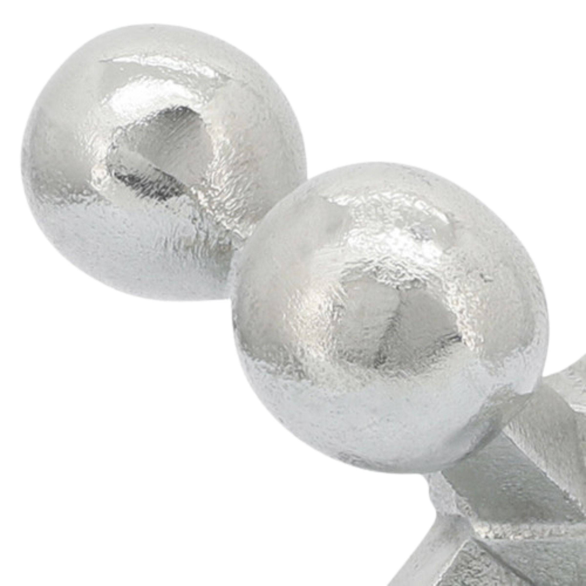 Silver Metal Jacks Decor 12860-06 -  Home Decor Figurines - ebarza Furniture UAE | Shop Modern Furniture in Abu Dhabi & Dubai - مفروشات ايبازرا في الامارات | تسوق اثاث عصري وديكورات مميزة في دبي وابوظبي