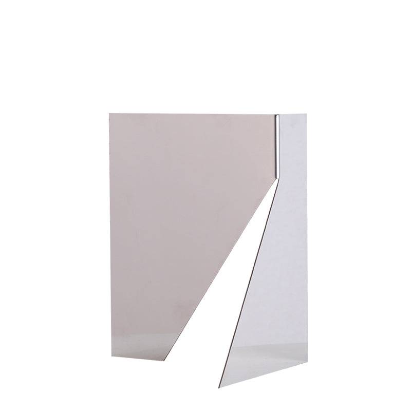 Silver Stainless Steel Abstract Sculpture-B Fc-W2101B -  Home Decor Figurines - ebarza Furniture UAE | Shop Modern Furniture in Abu Dhabi & Dubai - مفروشات ايبازرا في الامارات | تسوق اثاث عصري وديكورات مميزة في دبي وابوظبي