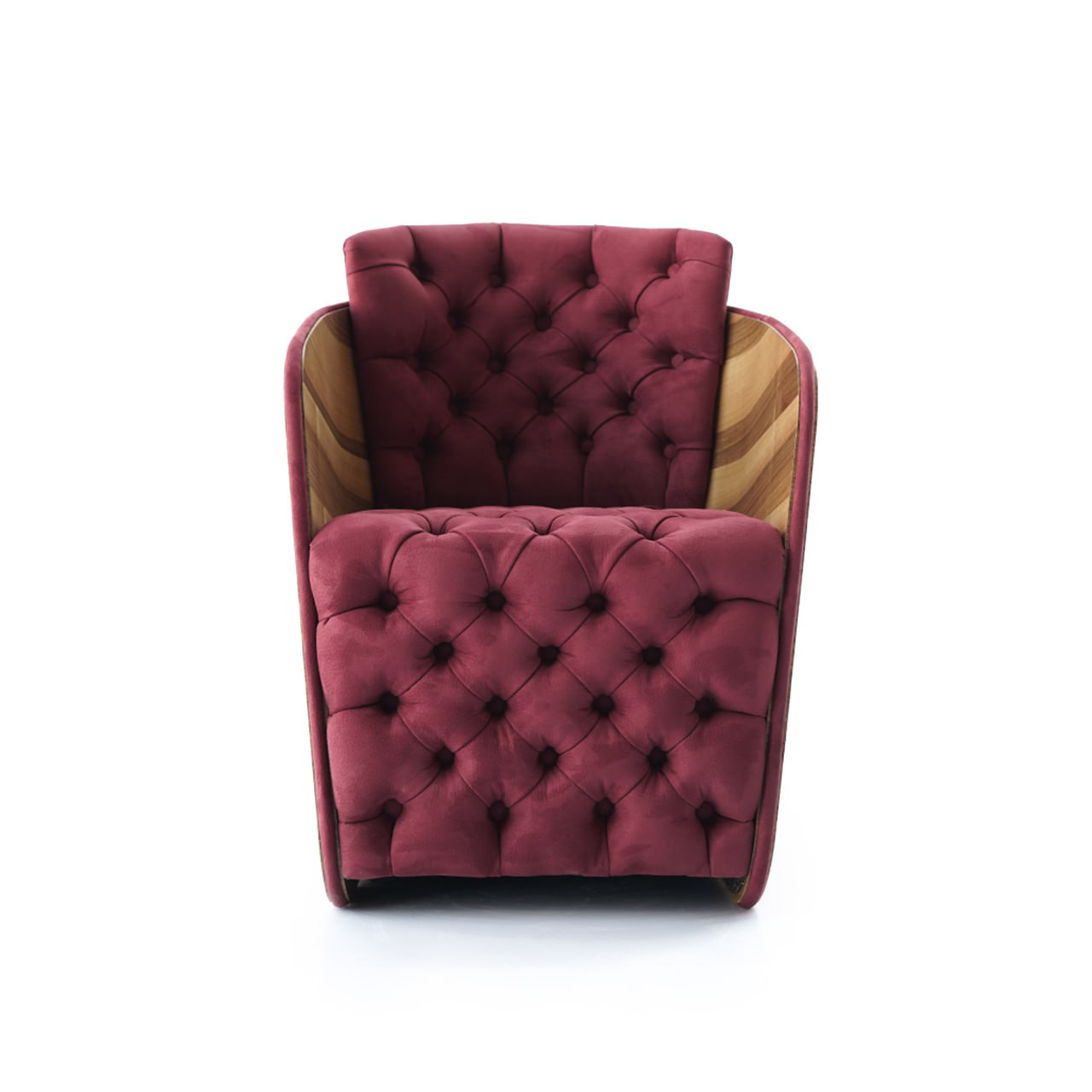 Sir Arm Chair Sir-Arm-Red -  Armchairs - ebarza Furniture UAE | Shop Modern Furniture in Abu Dhabi & Dubai - مفروشات ايبازرا في الامارات | تسوق اثاث عصري وديكورات مميزة في دبي وابوظبي