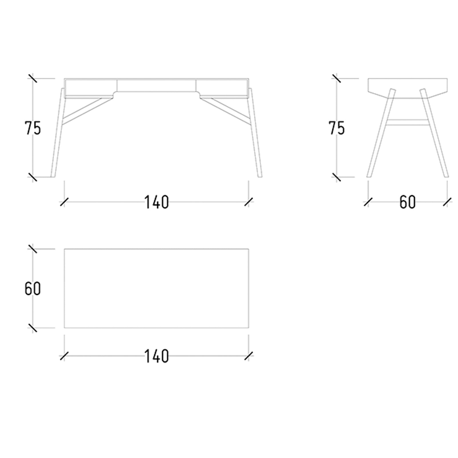 Sir Desk/Console  Sir005 -  Office Desks - ebarza Furniture UAE | Shop Modern Furniture in Abu Dhabi & Dubai - مفروشات ايبازرا في الامارات | تسوق اثاث عصري وديكورات مميزة في دبي وابوظبي