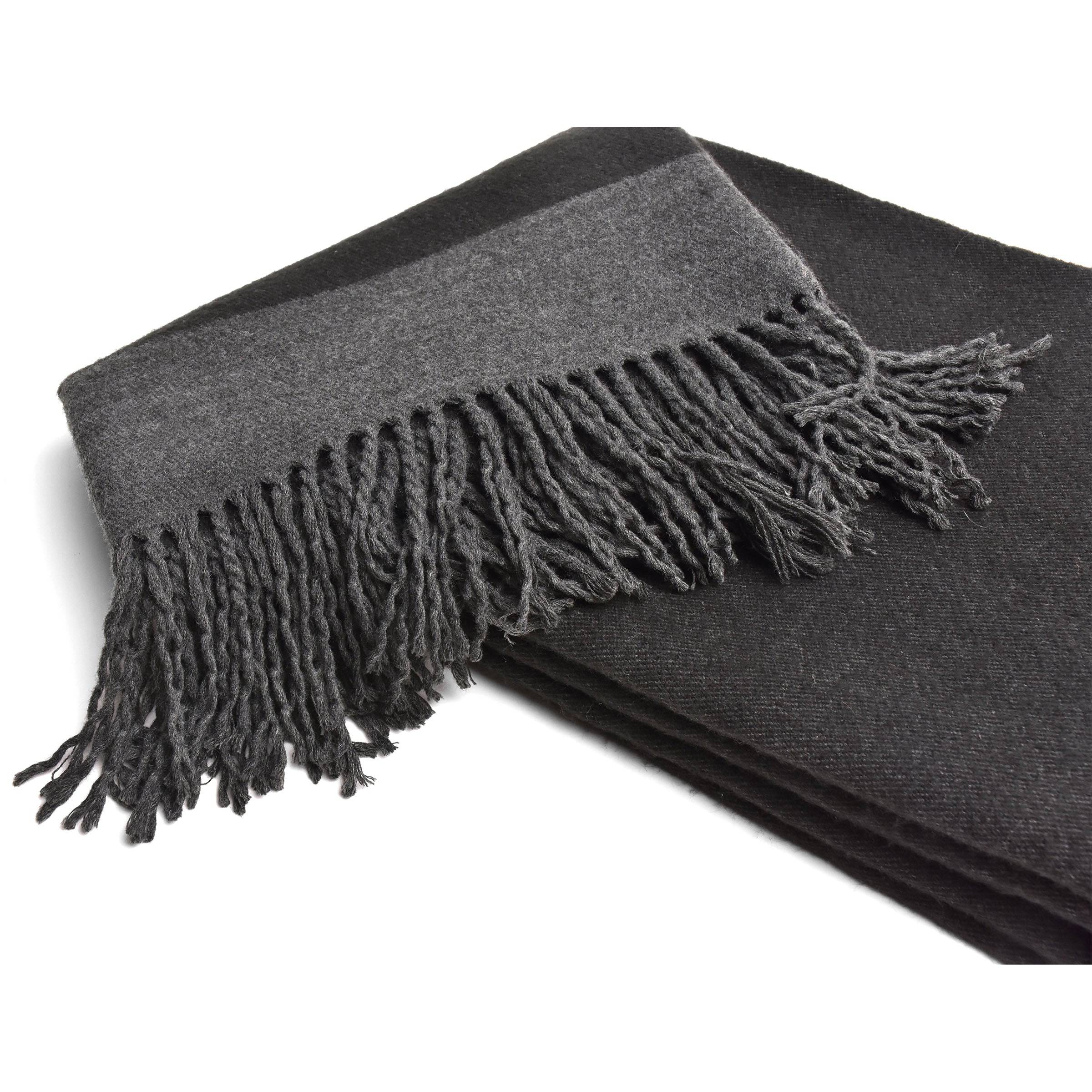 Skjf Lincoln Acrylic Tassel Blanket Etb-002 -  Blankets - ebarza Furniture UAE | Shop Modern Furniture in Abu Dhabi & Dubai - مفروشات ايبازرا في الامارات | تسوق اثاث عصري وديكورات مميزة في دبي وابوظبي