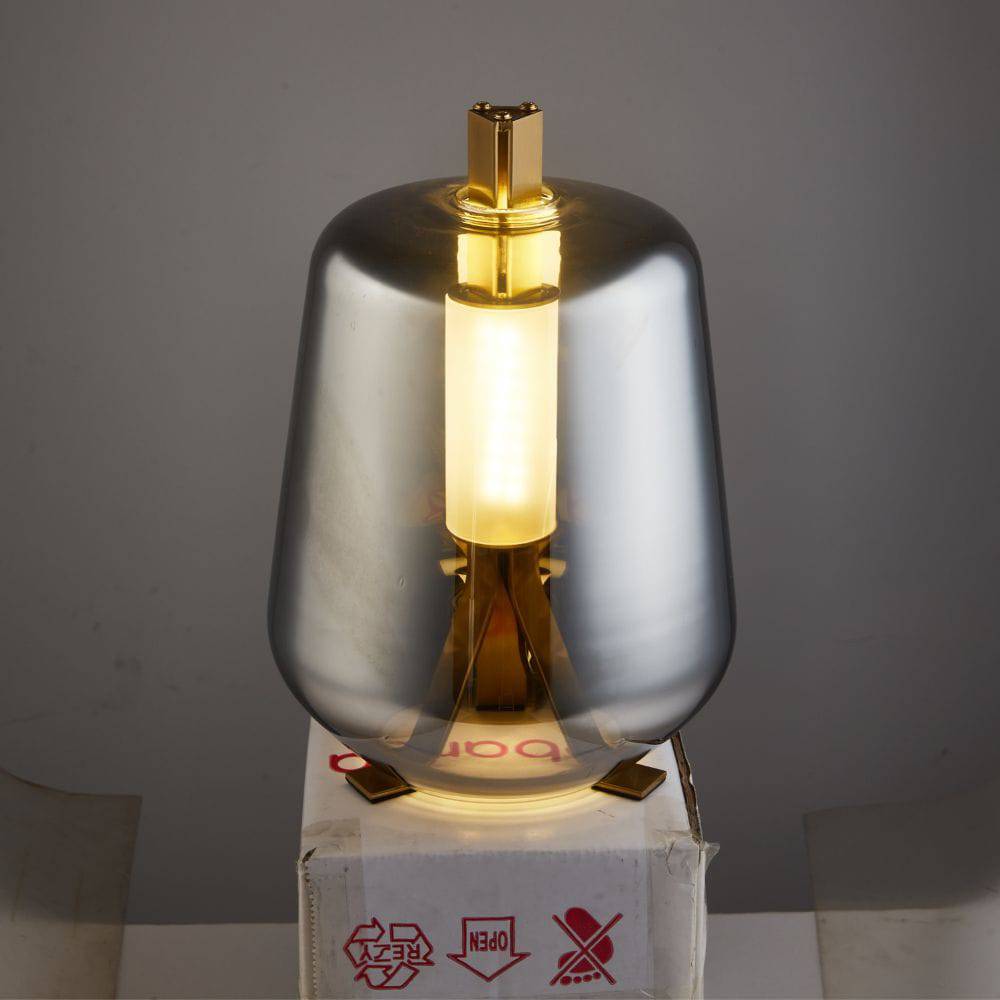 Smoke Table Lamp Cy-Ltd-1015-G -  Desk\table Lamps - ebarza Furniture UAE | Shop Modern Furniture in Abu Dhabi & Dubai - مفروشات ايبازرا في الامارات | تسوق اثاث عصري وديكورات مميزة في دبي وابوظبي
