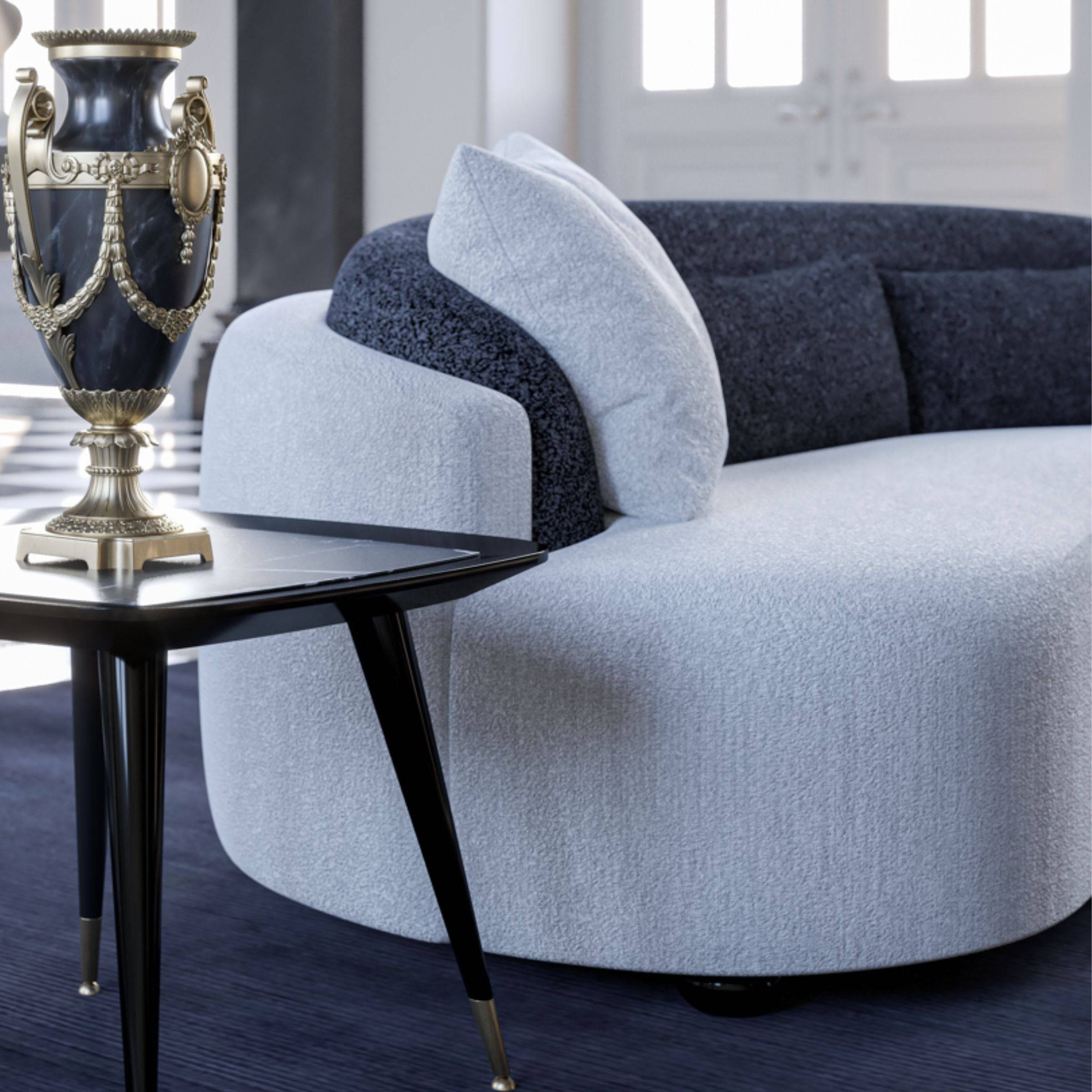 Soho Mounted 4 Seater Sofa Sh4S-Td -  Sofas - ebarza Furniture UAE | Shop Modern Furniture in Abu Dhabi & Dubai - مفروشات ايبازرا في الامارات | تسوق اثاث عصري وديكورات مميزة في دبي وابوظبي