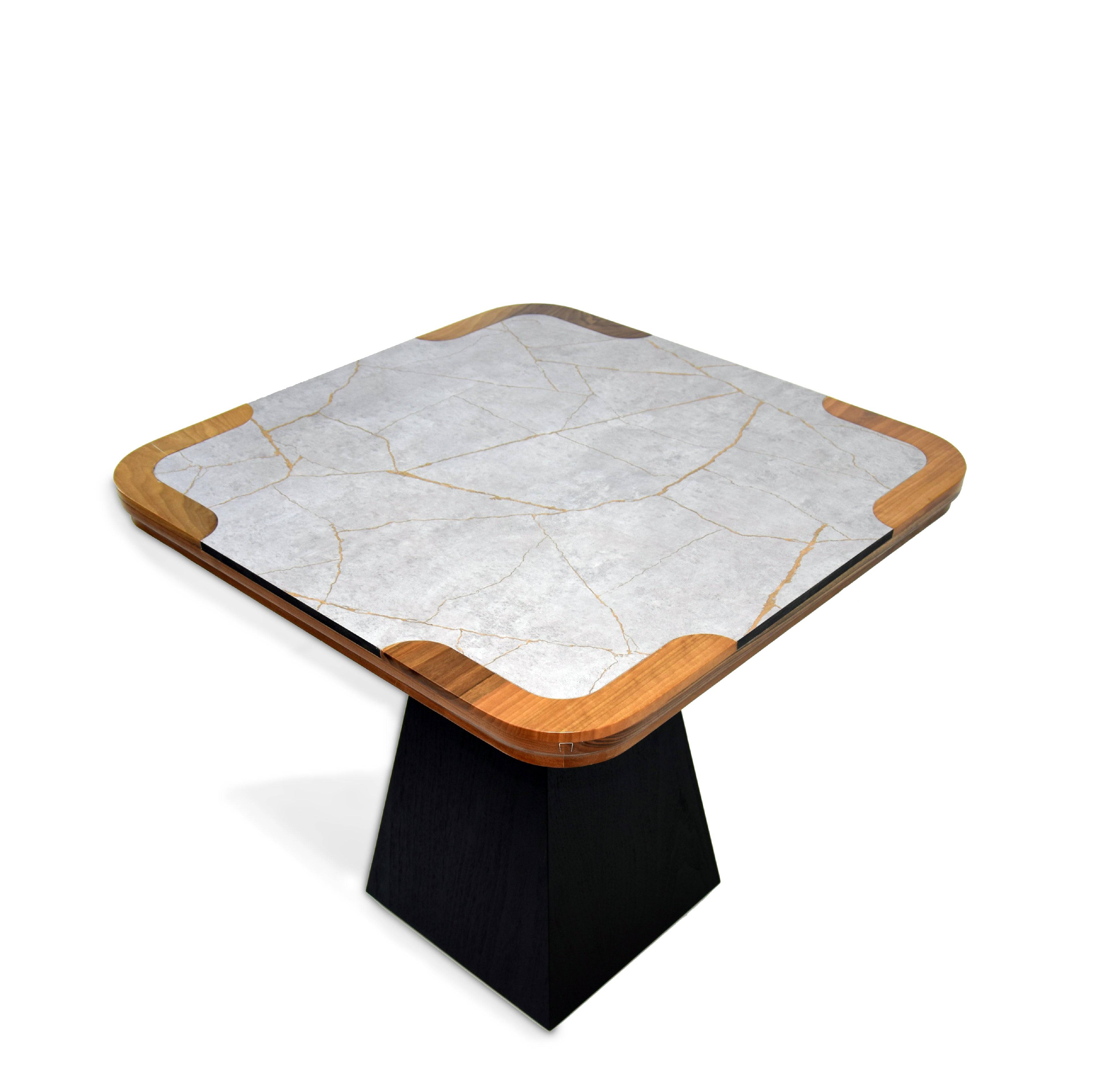 Display Item - Solid Corner Dining Table Top 80X80 Sanc-035- YAS -  DISPLAY ITEM - ebarza Furniture UAE | Shop Modern Furniture in Abu Dhabi & Dubai - مفروشات ايبازرا في الامارات | تسوق اثاث عصري وديكورات مميزة في دبي وابوظبي