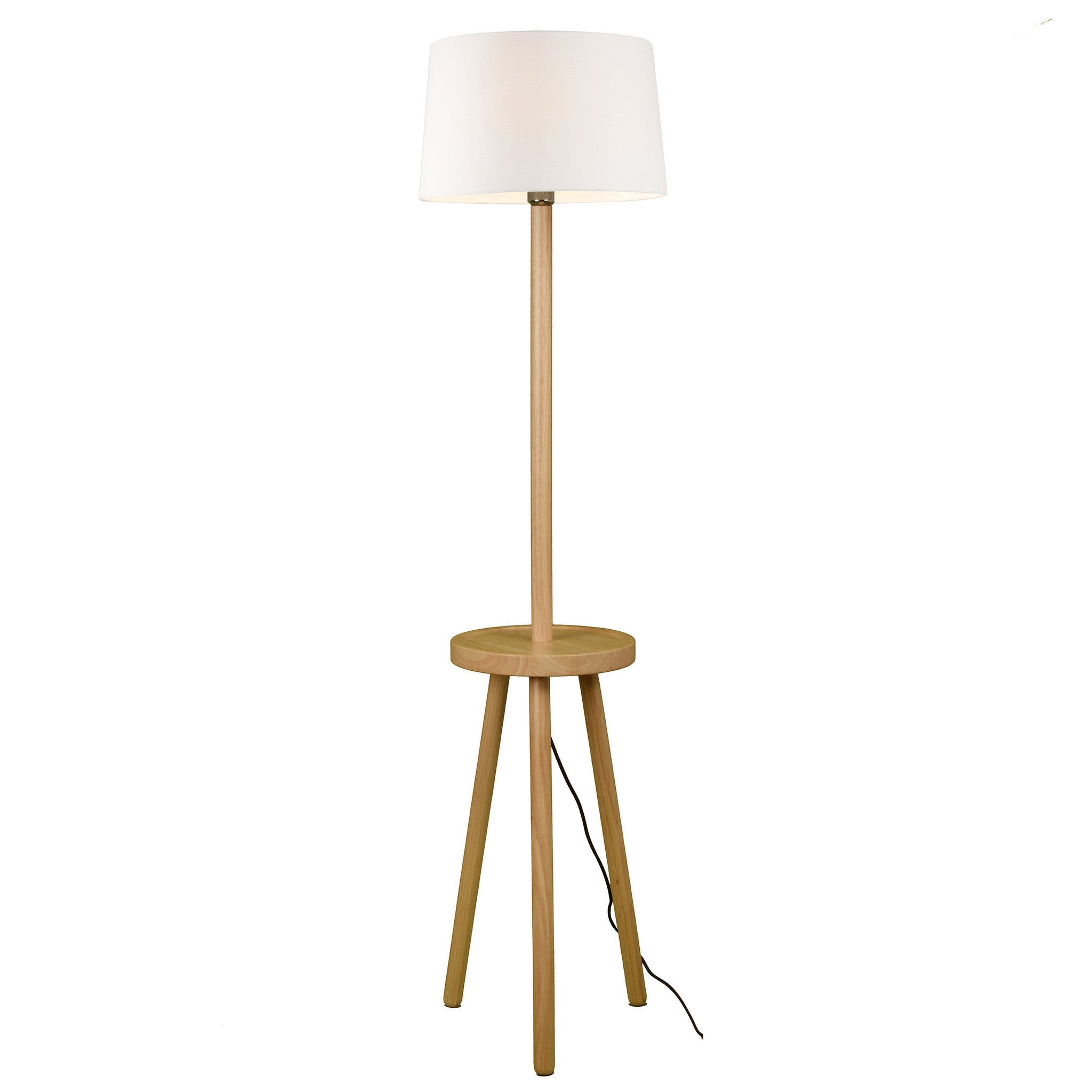 As Is - Solid Wood Floor Lamp Bpmt15-N -  DISPLAY ITEM - ebarza Furniture UAE | Shop Modern Furniture in Abu Dhabi & Dubai - مفروشات ايبازرا في الامارات | تسوق اثاث عصري وديكورات مميزة في دبي وابوظبي
